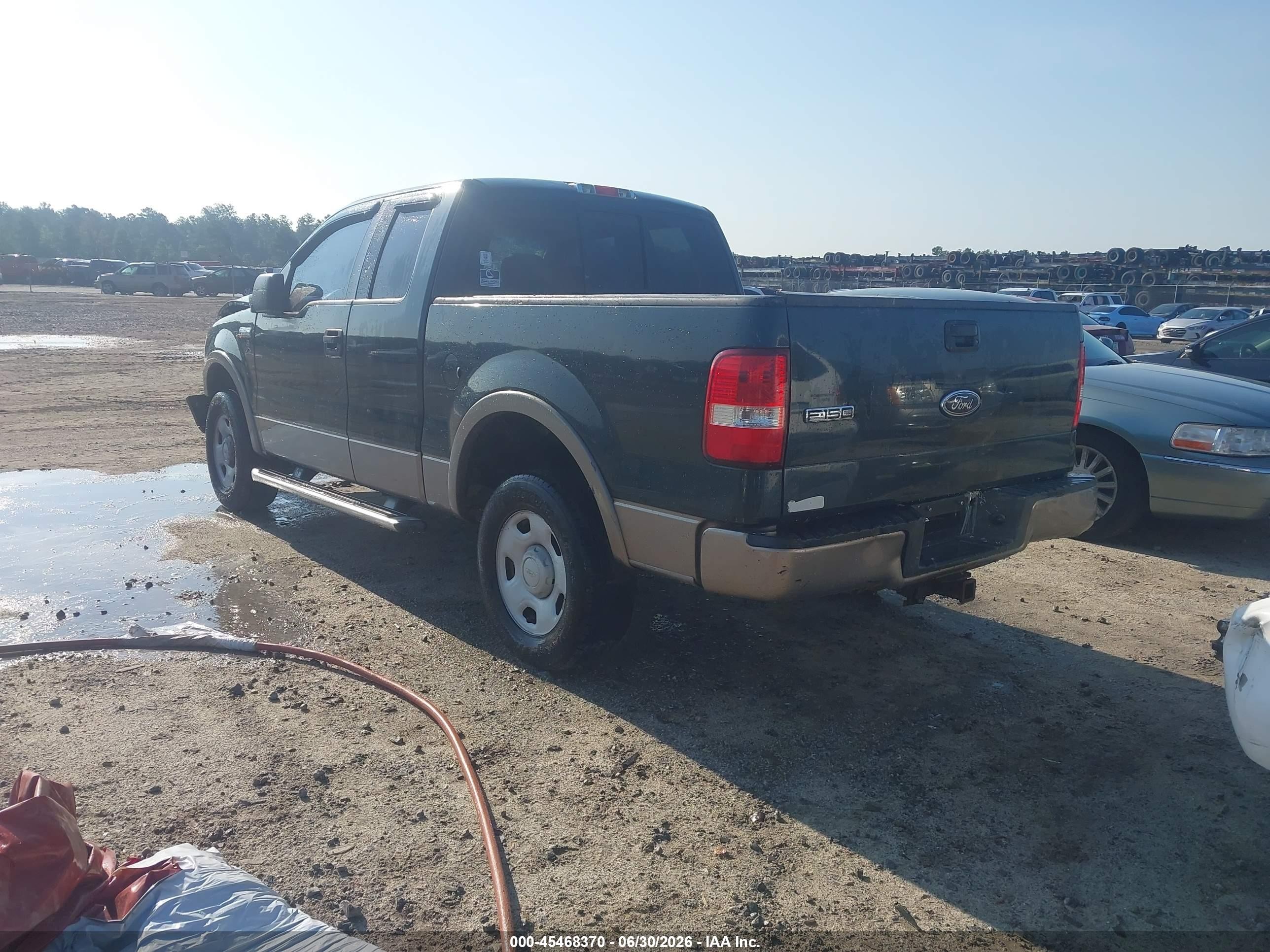 2004 Ford F-150 Fx4/lariat/xl/xlt Green vin: 1FTPX14514KB00835