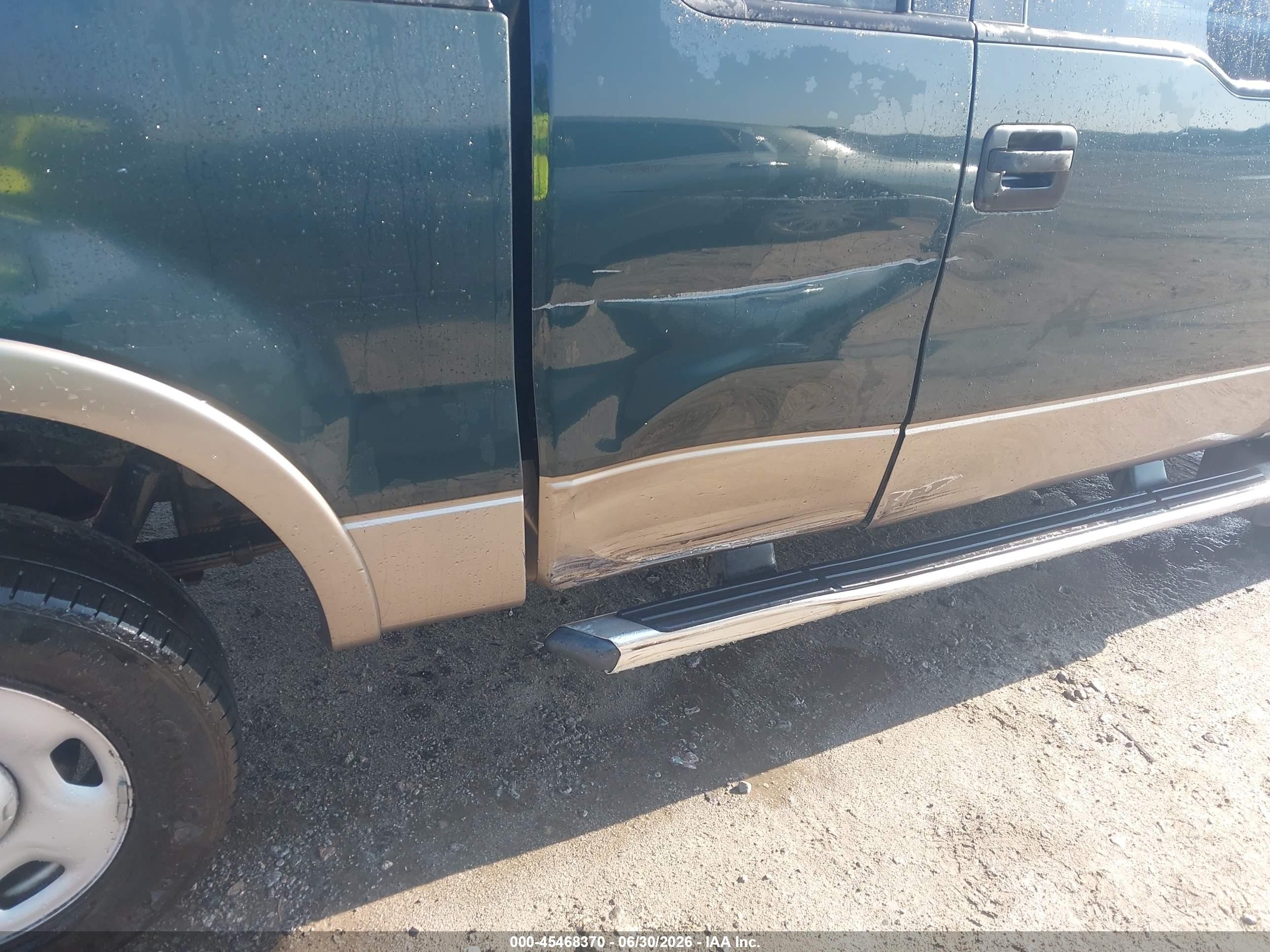 2004 Ford F-150 Fx4/lariat/xl/xlt Green vin: 1FTPX14514KB00835