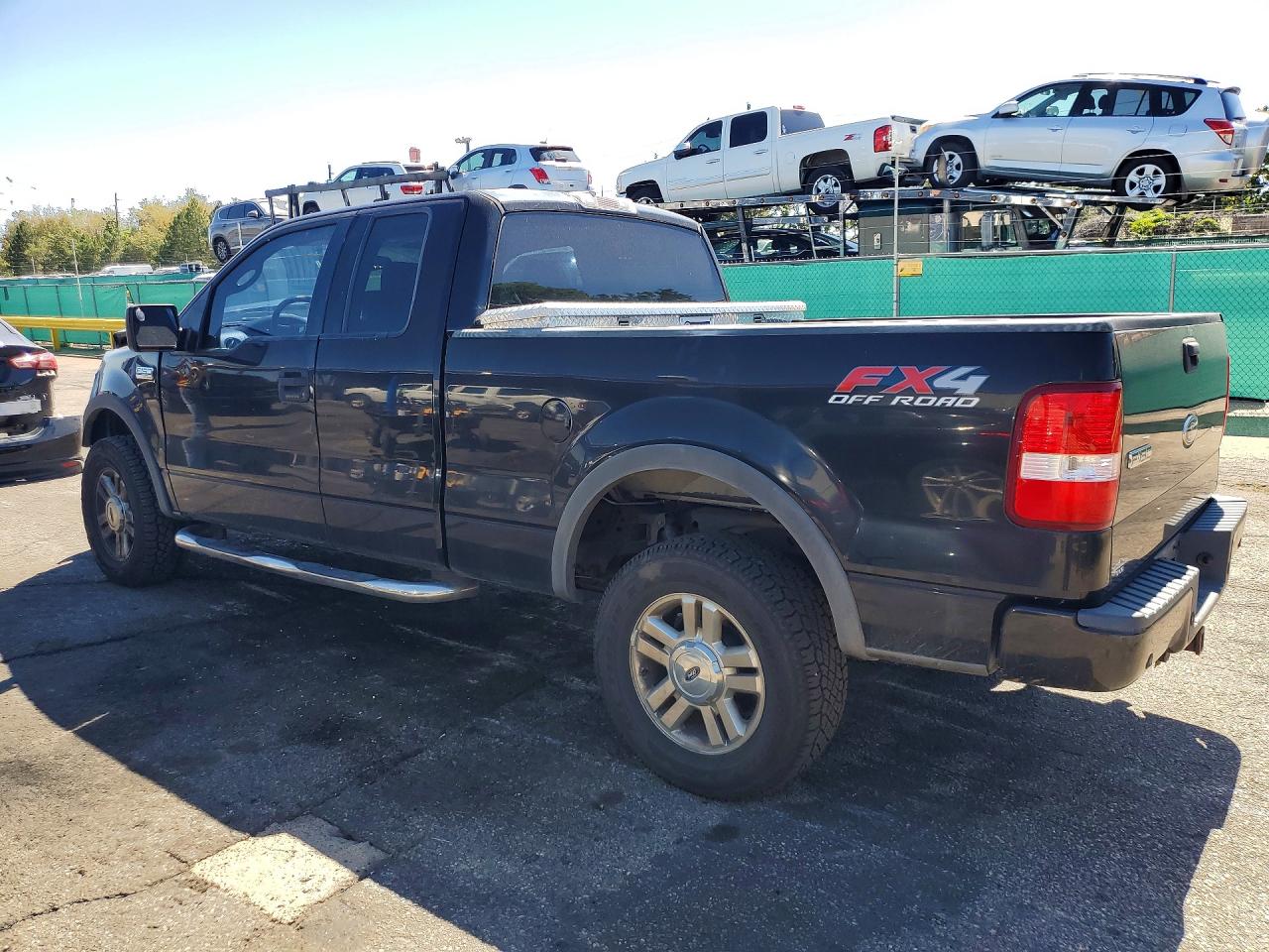 2004 Ford F150 Black vin: 1FTPX14514NB23935