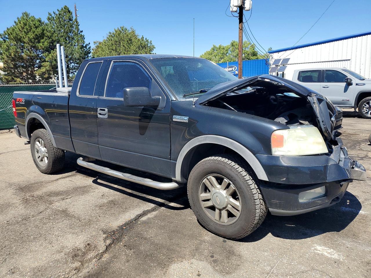 2004 Ford F150 Black vin: 1FTPX14514NB23935