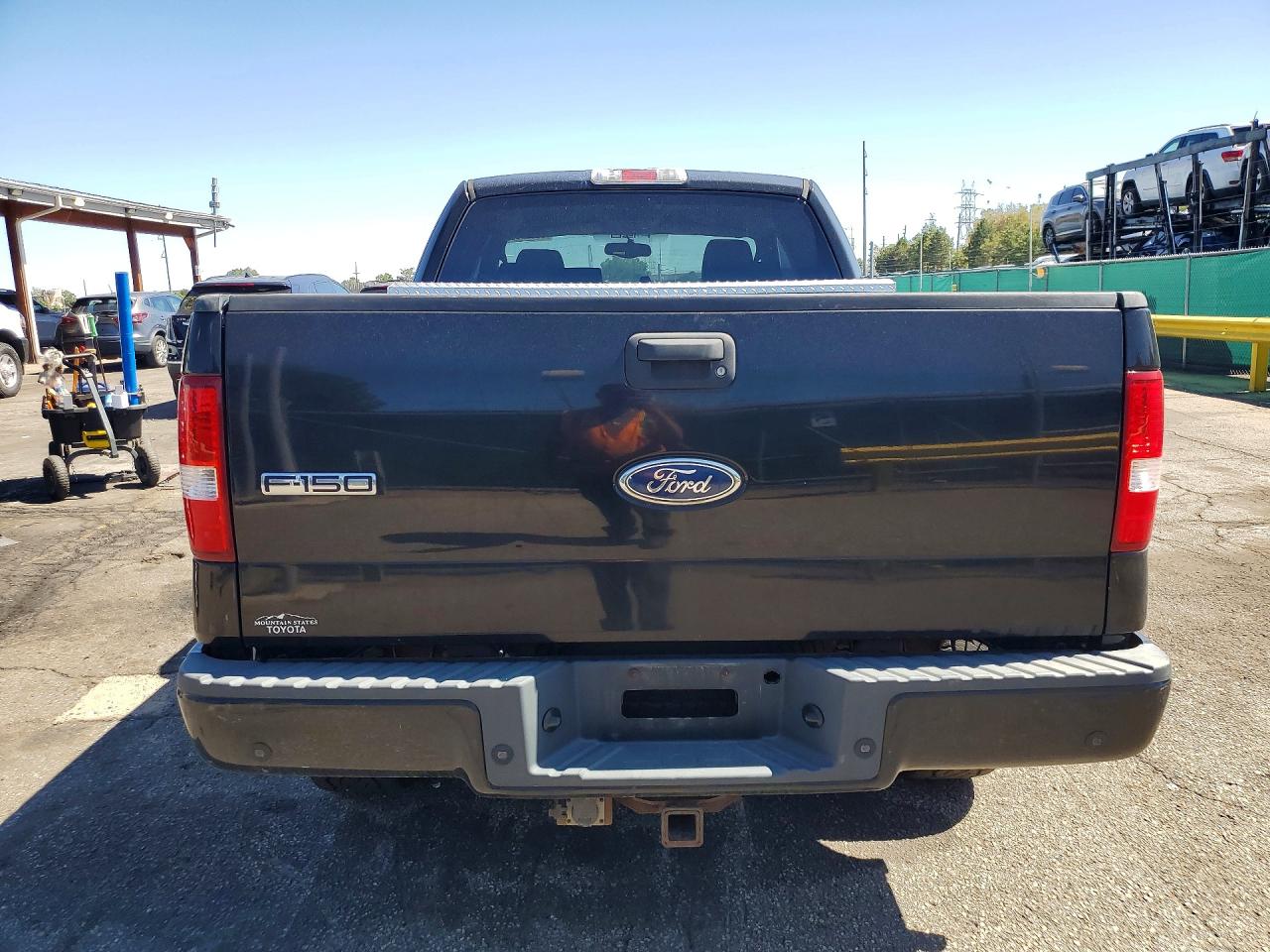 2004 Ford F150 Black vin: 1FTPX14514NB23935