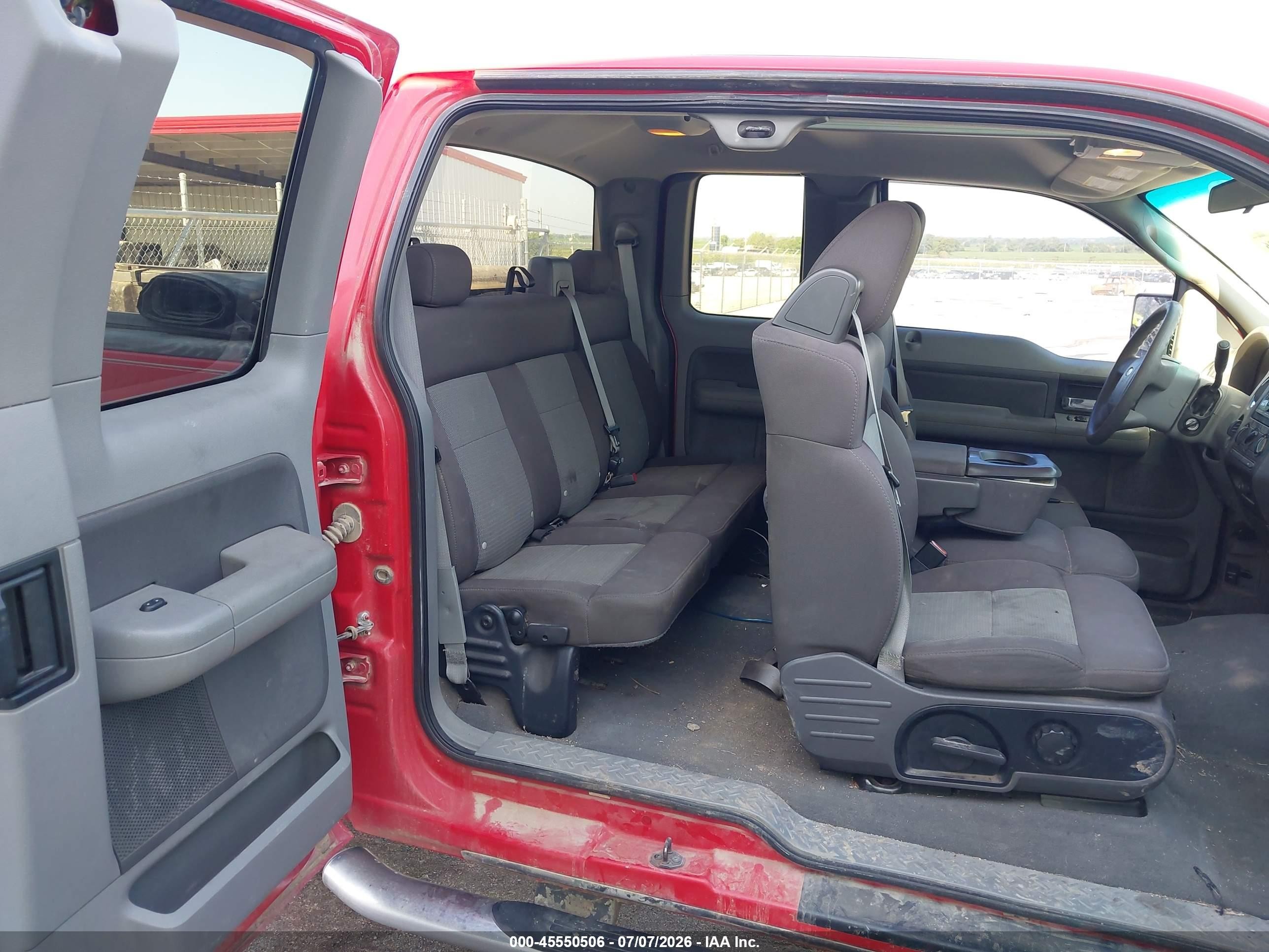 2004 Ford F-150 Fx4/lariat/xl/xlt Red vin: 1FTPX14514NB24647