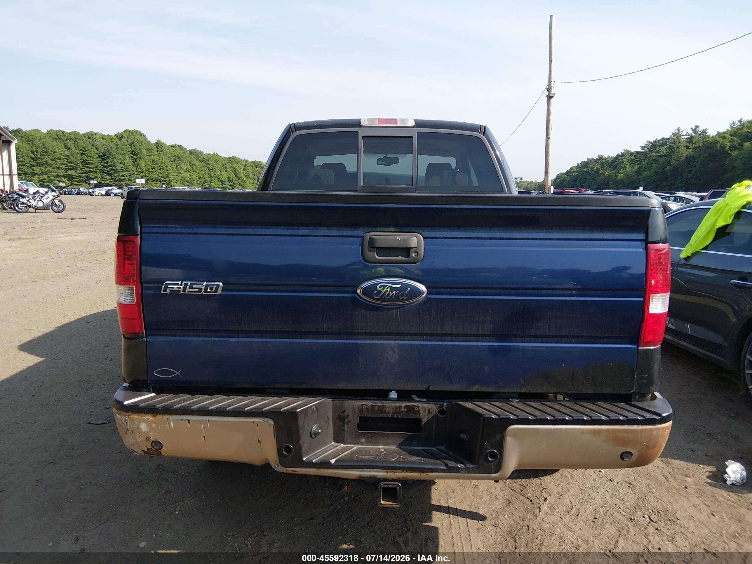 2004 Ford F-150 Fx4/lariat/xl/xlt Black vin: 1FTPX14514NB33154