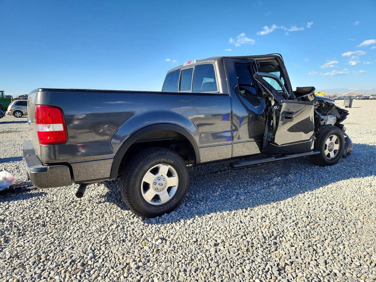 2004 Ford F150 Gray vin: 1FTPX14514NB41707