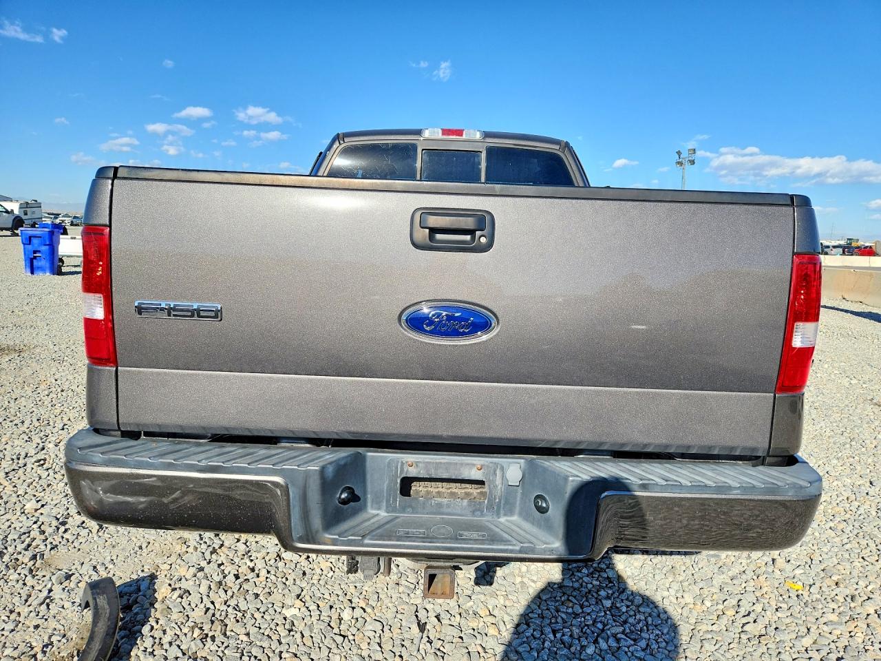 2004 Ford F150 Gray vin: 1FTPX14514NB41707