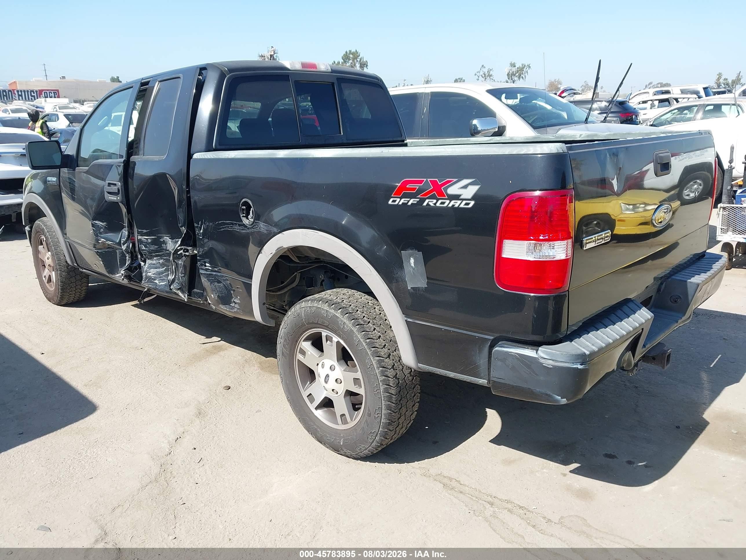 2004 Ford F-150 Fx4/lariat/xl/xlt Black vin: 1FTPX14514NC06300