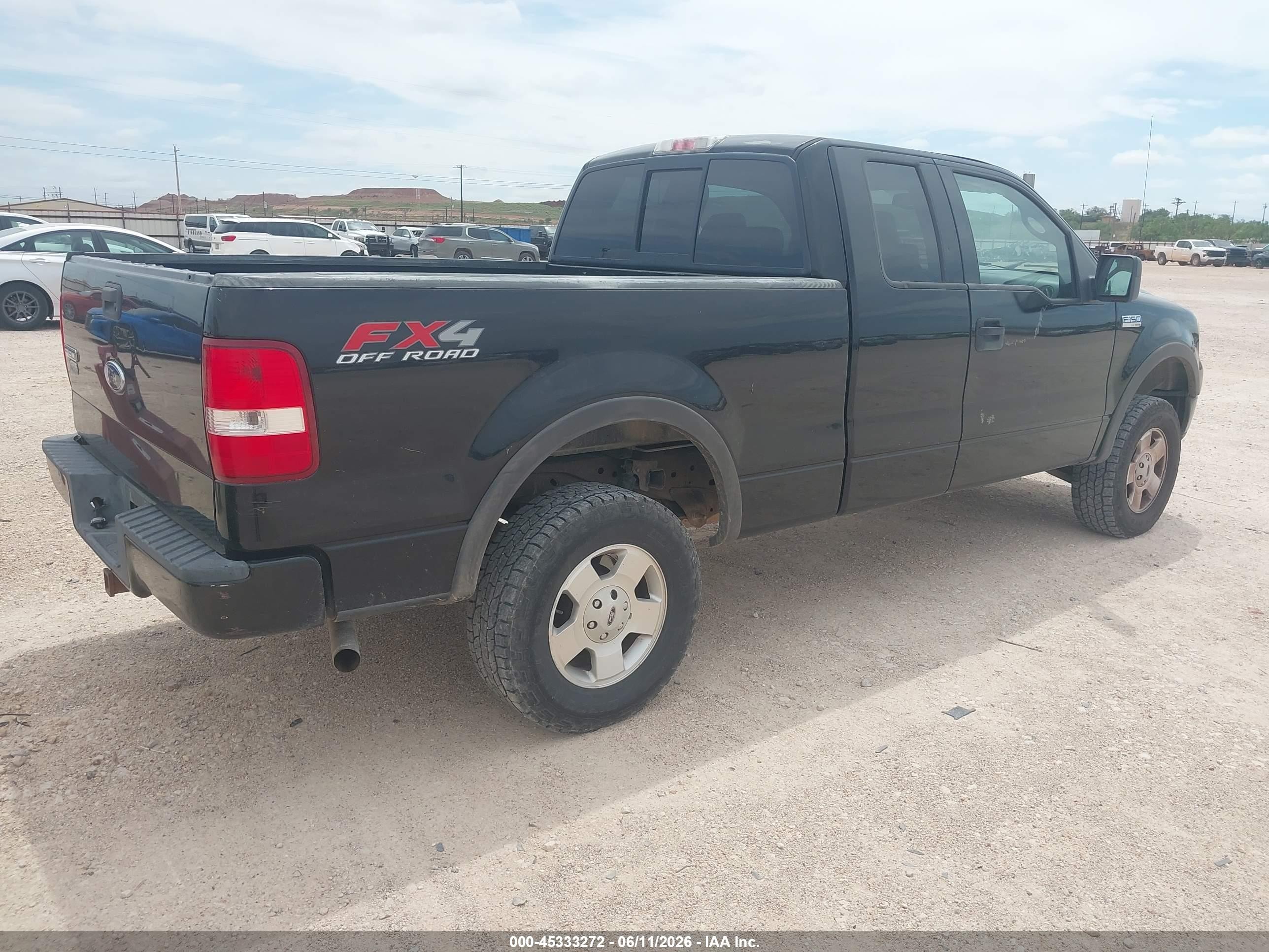 2004 Ford F-150 Fx4/lariat/xl/xlt Black vin: 1FTPX14514NC28698