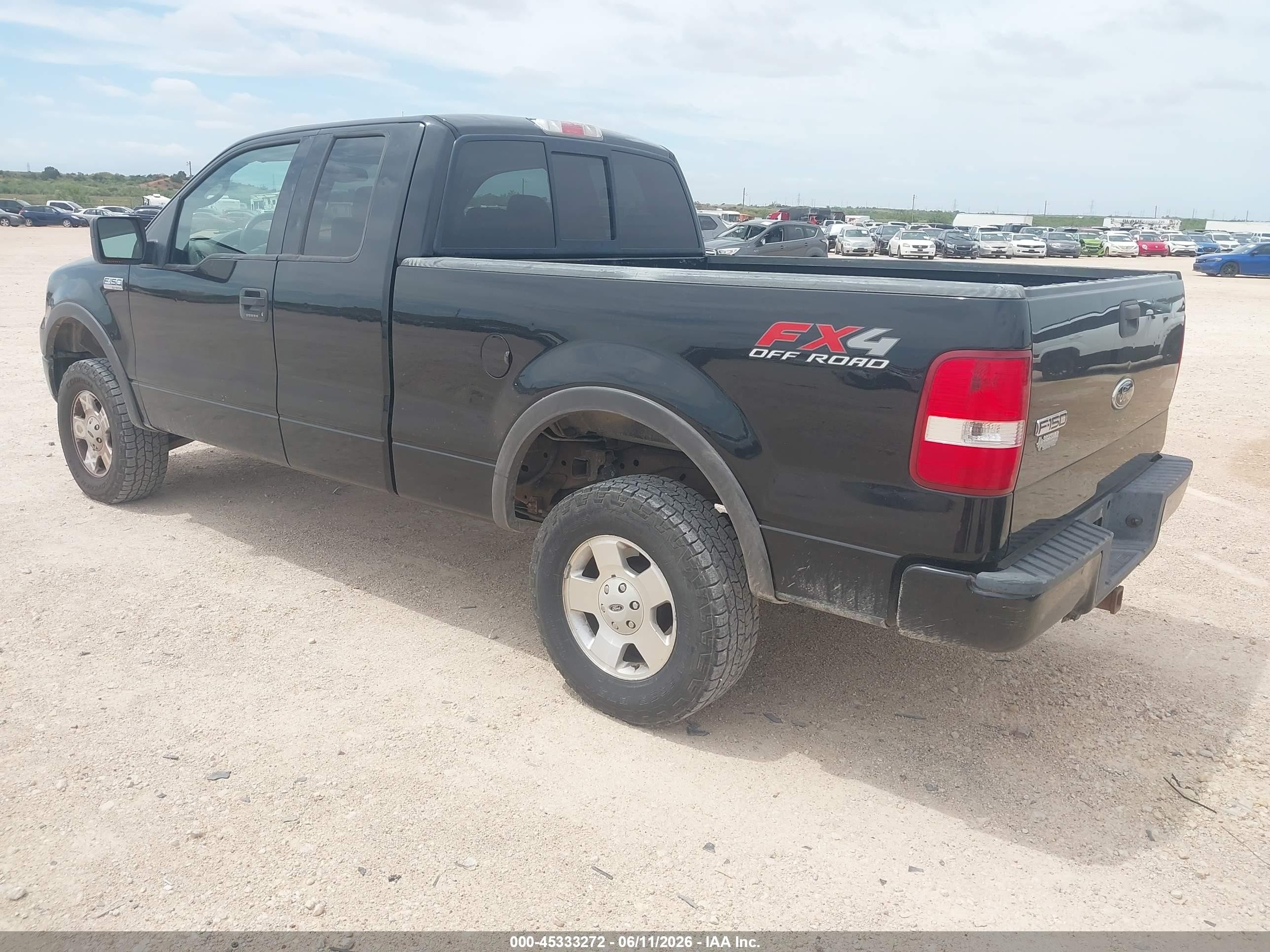 2004 Ford F-150 Fx4/lariat/xl/xlt Black vin: 1FTPX14514NC28698