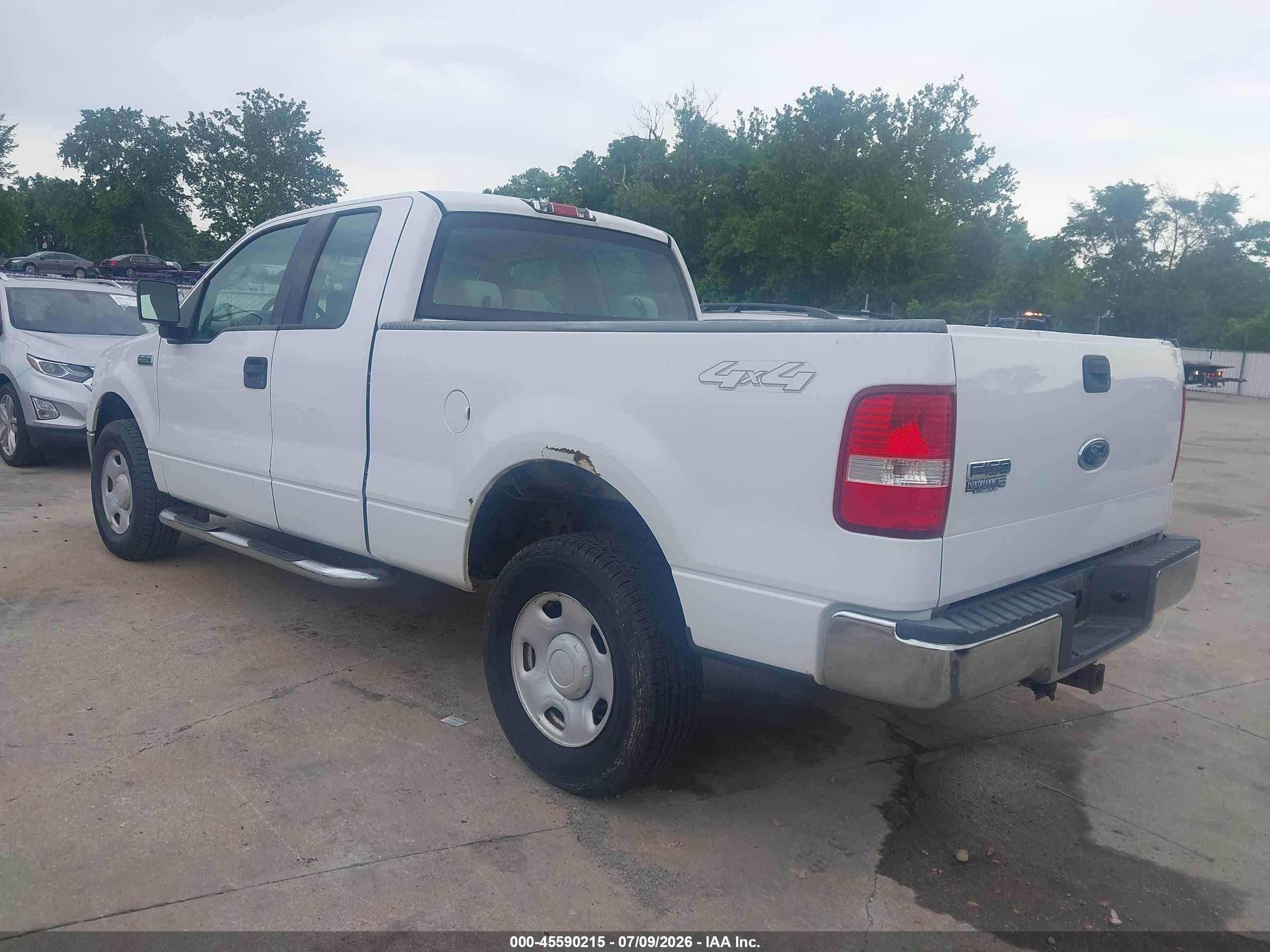 2004 Ford F-150 Fx4/lariat/xl/xlt White vin: 1FTPX14514NC34761