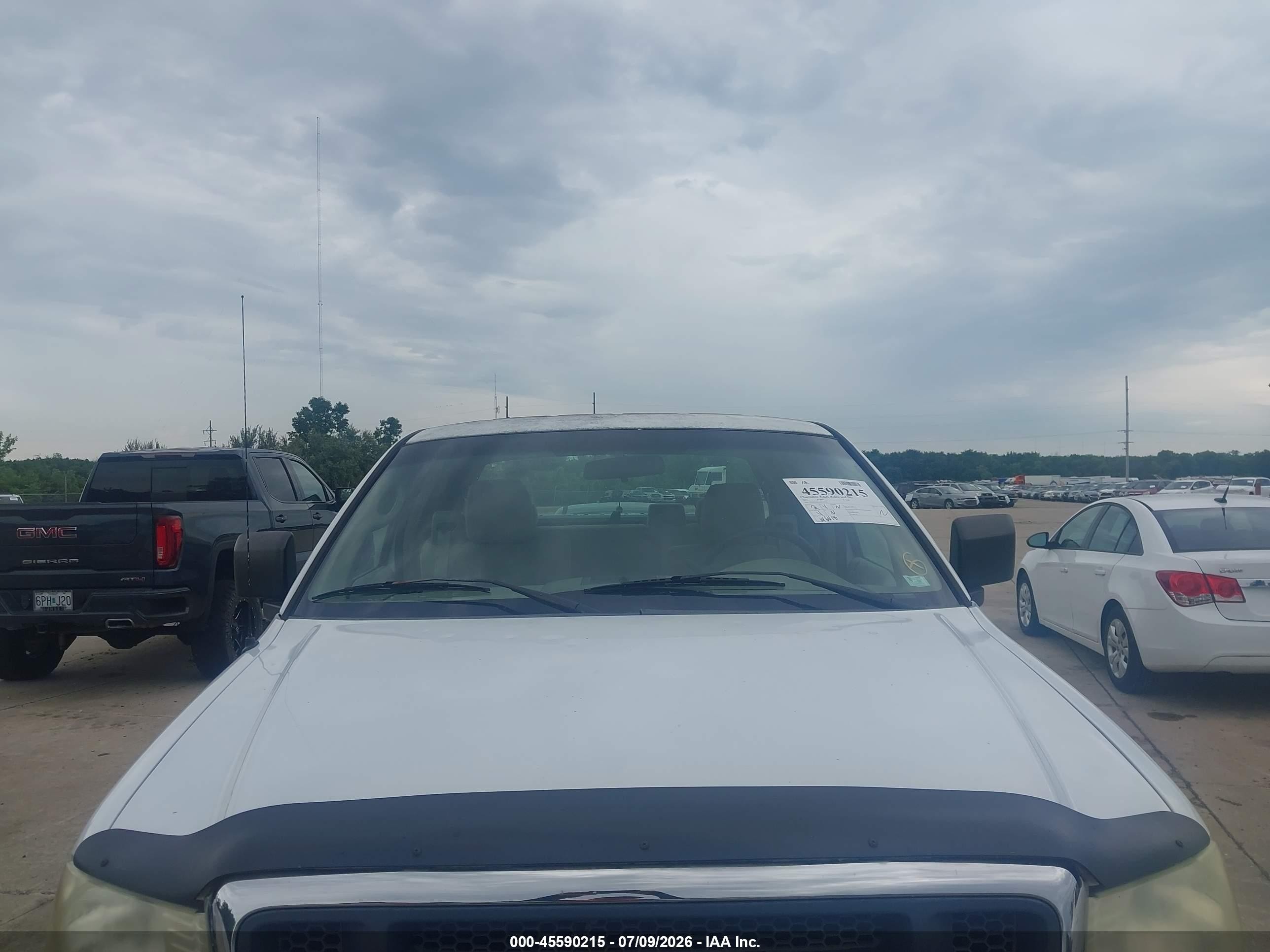 2004 Ford F-150 Fx4/lariat/xl/xlt White vin: 1FTPX14514NC34761