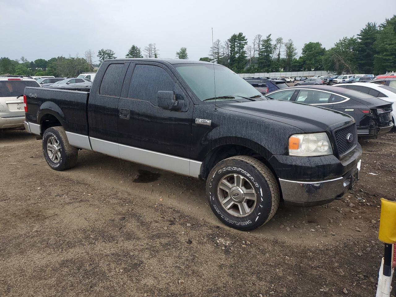 2005 Ford F150 Черный vin: 1FTPX14515NB59027