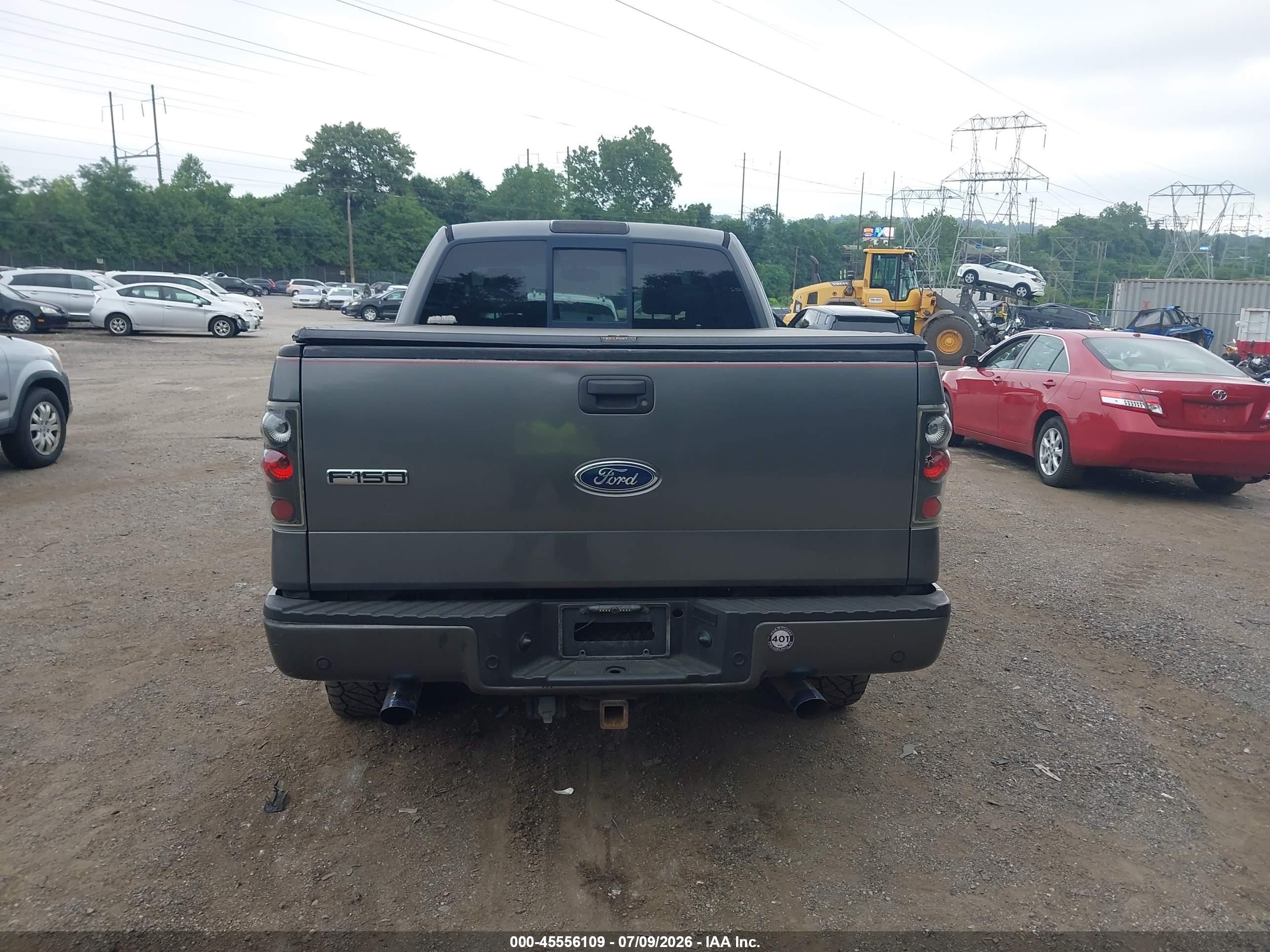 2005 Ford F-150 Fx4/lariat/xl/xlt Серый vin: 1FTPX14515NB77012