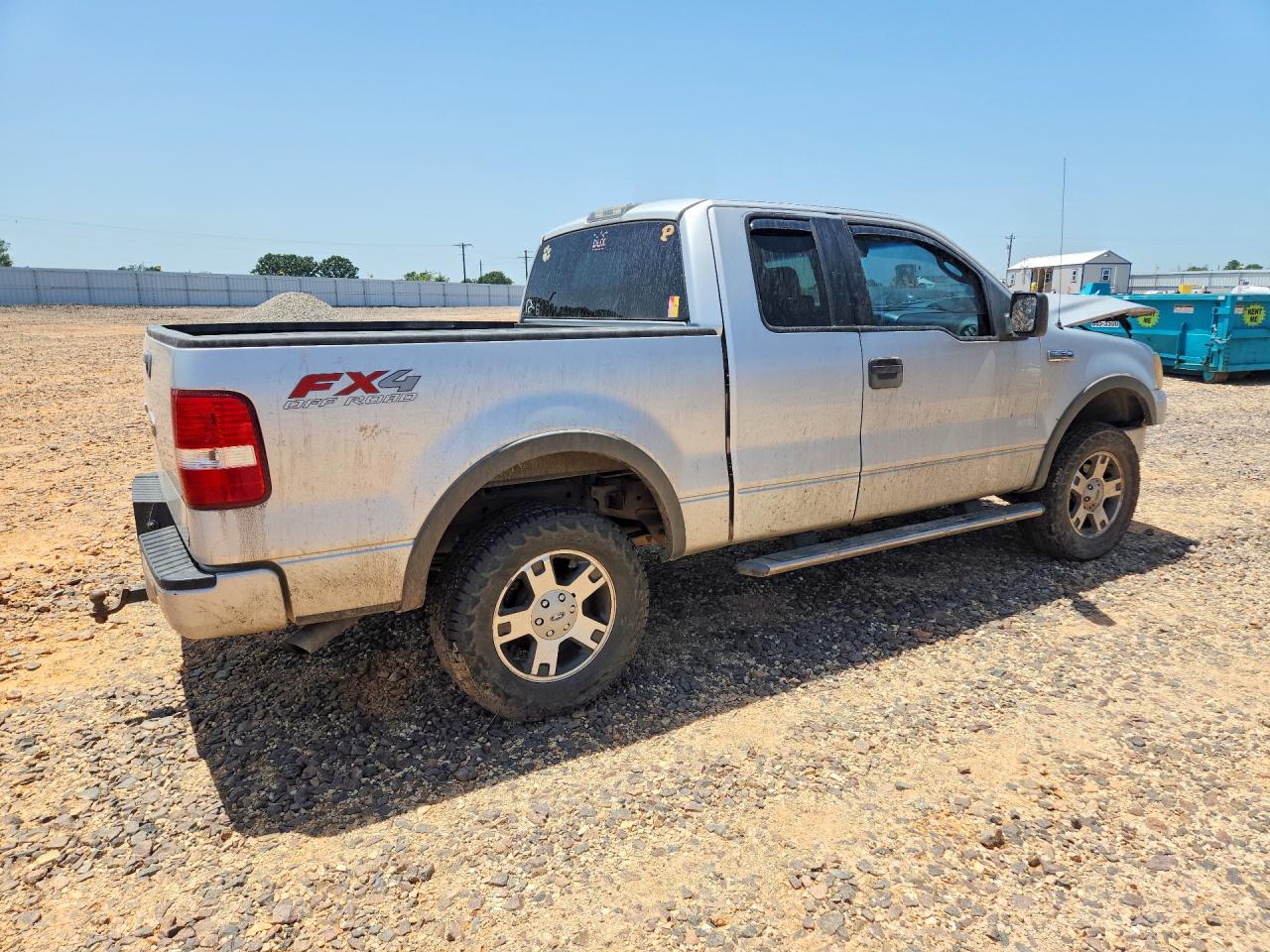 2006 Ford F150 Silver vin: 1FTPX14516FA38123