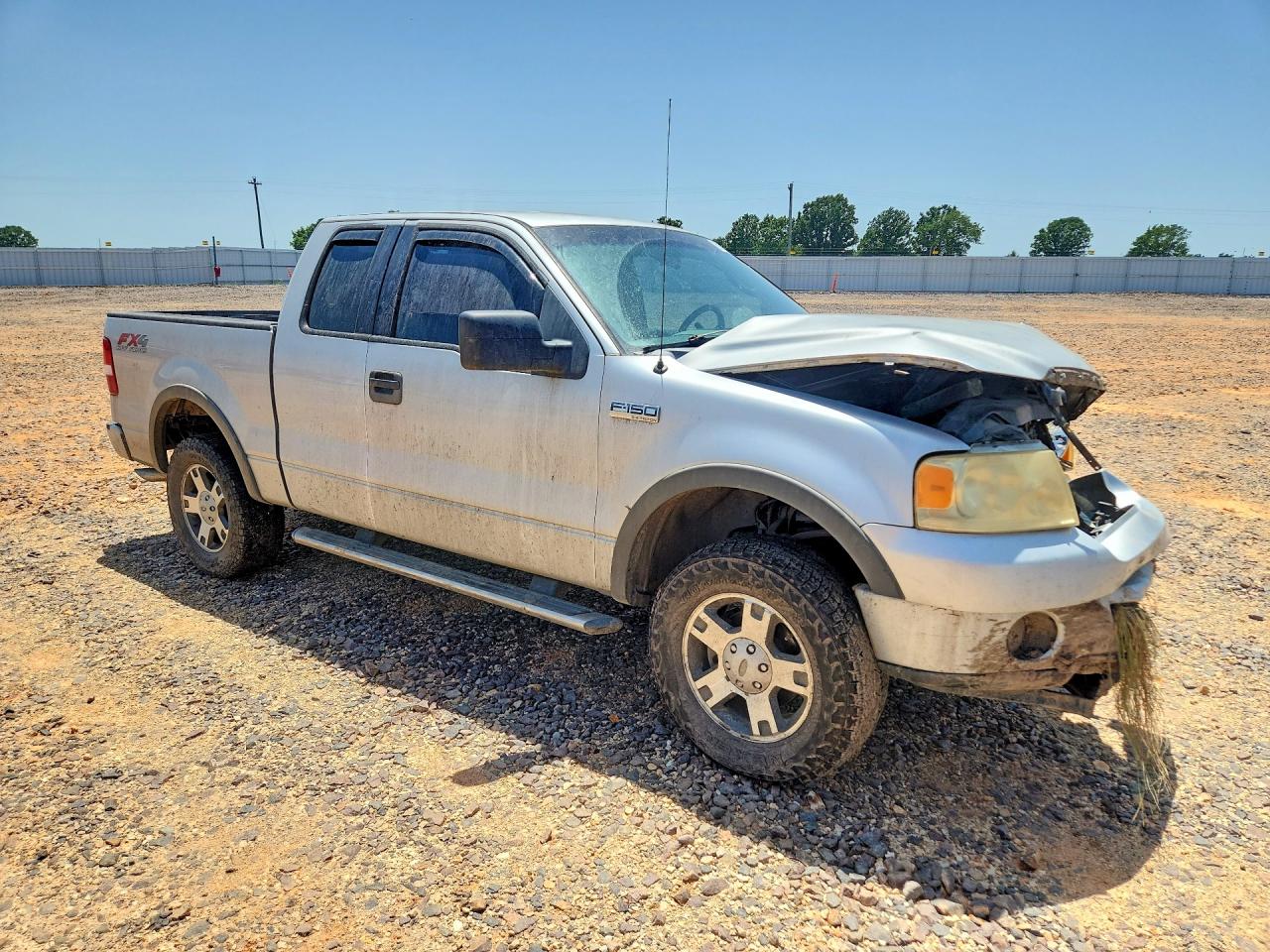 2006 Ford F150 Silver vin: 1FTPX14516FA38123