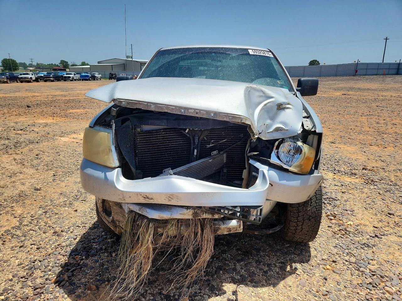 2006 Ford F150 Silver vin: 1FTPX14516FA38123