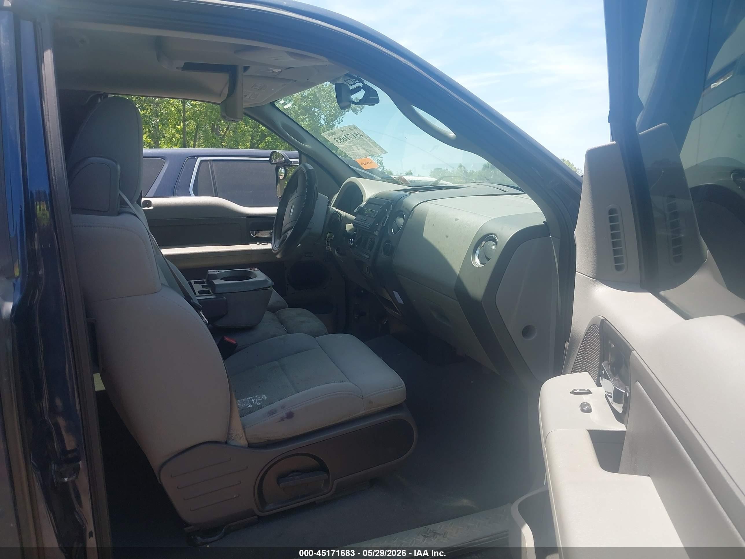 2006 Ford F-150 Fx4/lariat/xl/xlt Blue vin: 1FTPX14516FB07022