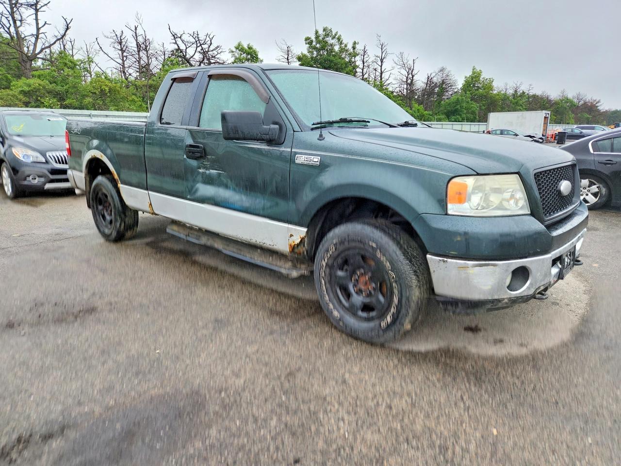 2006 Ford F150 Зеленый vin: 1FTPX14516NA07959