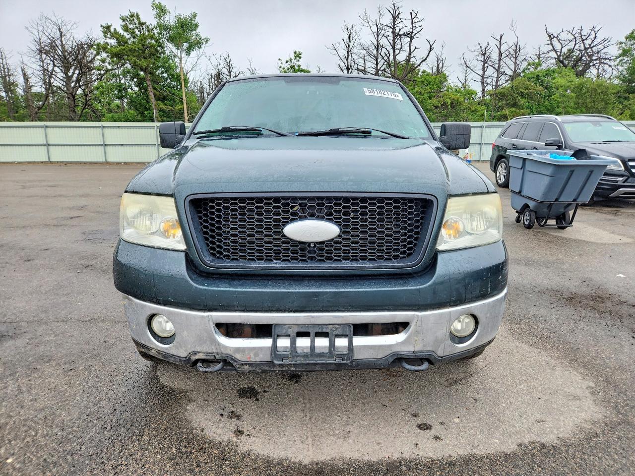 2006 Ford F150 Зеленый vin: 1FTPX14516NA07959
