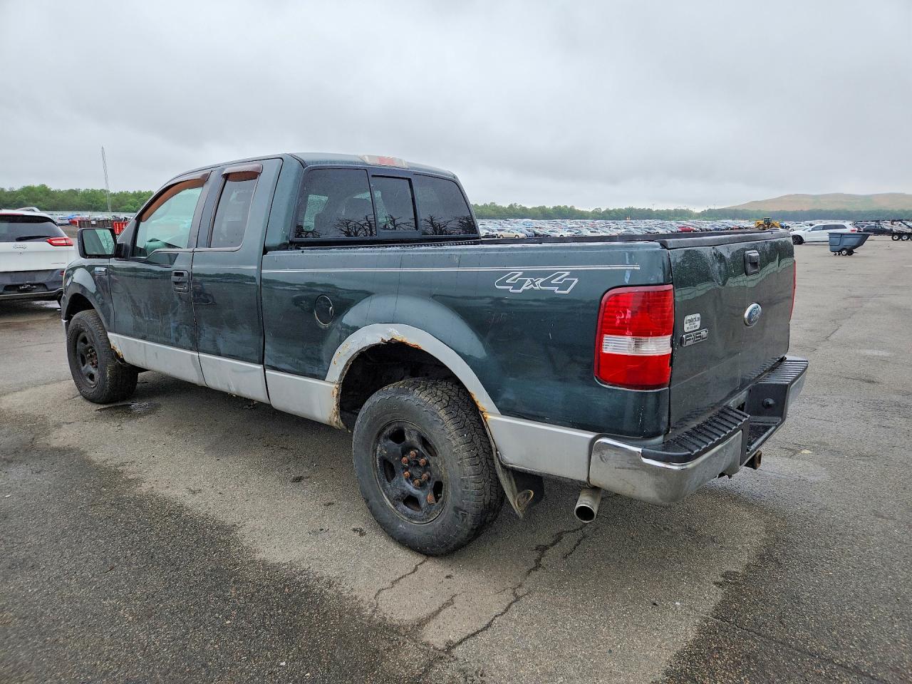 2006 Ford F150 Зеленый vin: 1FTPX14516NA07959