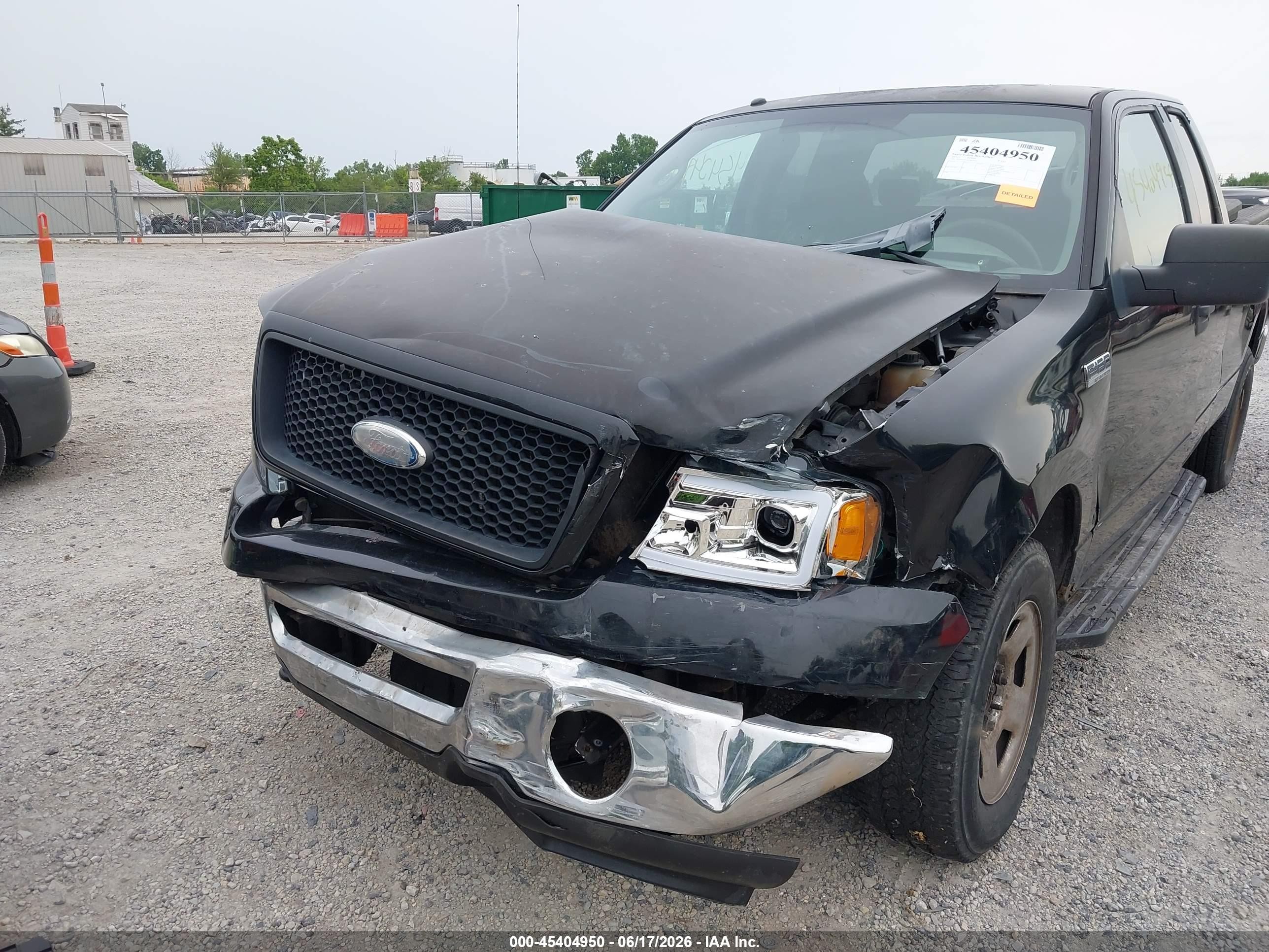2006 Ford F-150 Fx4/lariat/xl/xlt Black vin: 1FTPX14516NA45126