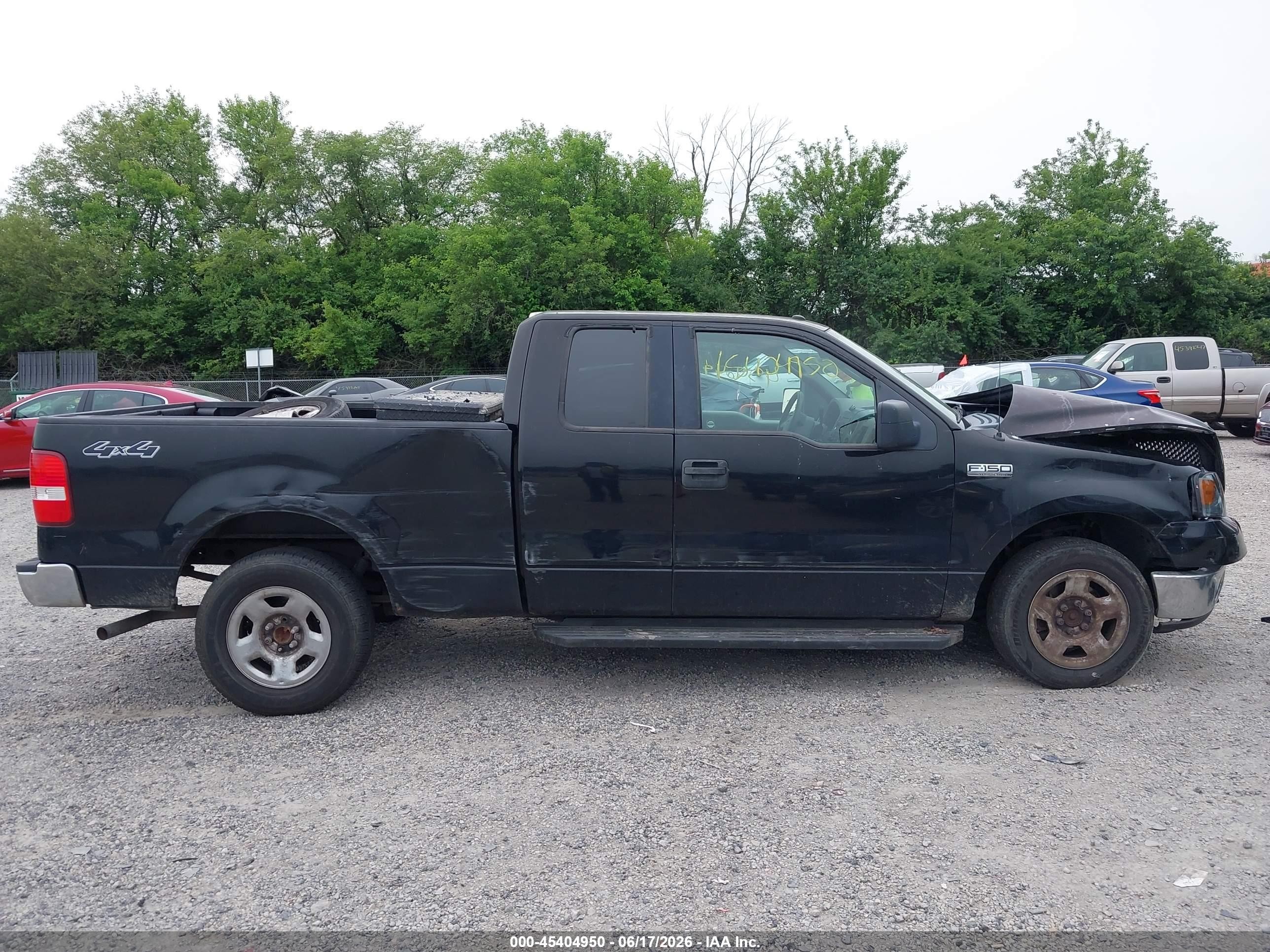 2006 Ford F-150 Fx4/lariat/xl/xlt Black vin: 1FTPX14516NA45126
