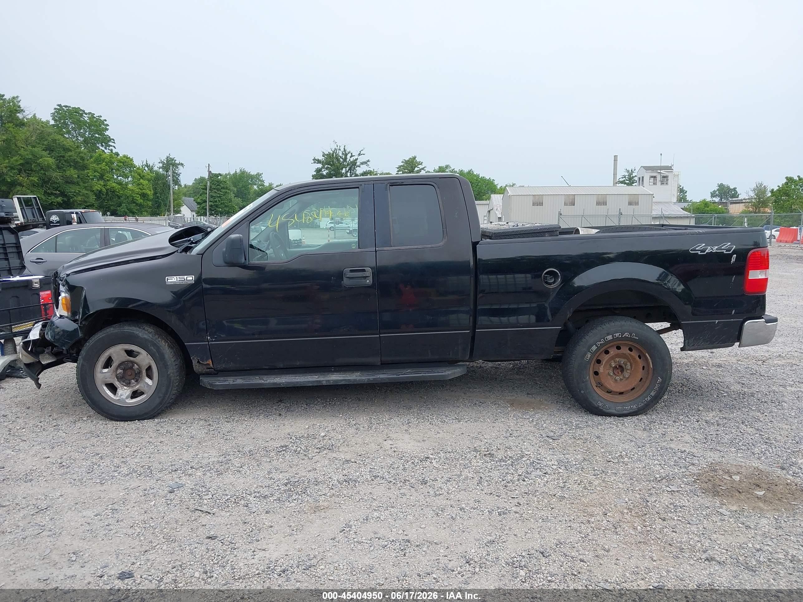 2006 Ford F-150 Fx4/lariat/xl/xlt Black vin: 1FTPX14516NA45126