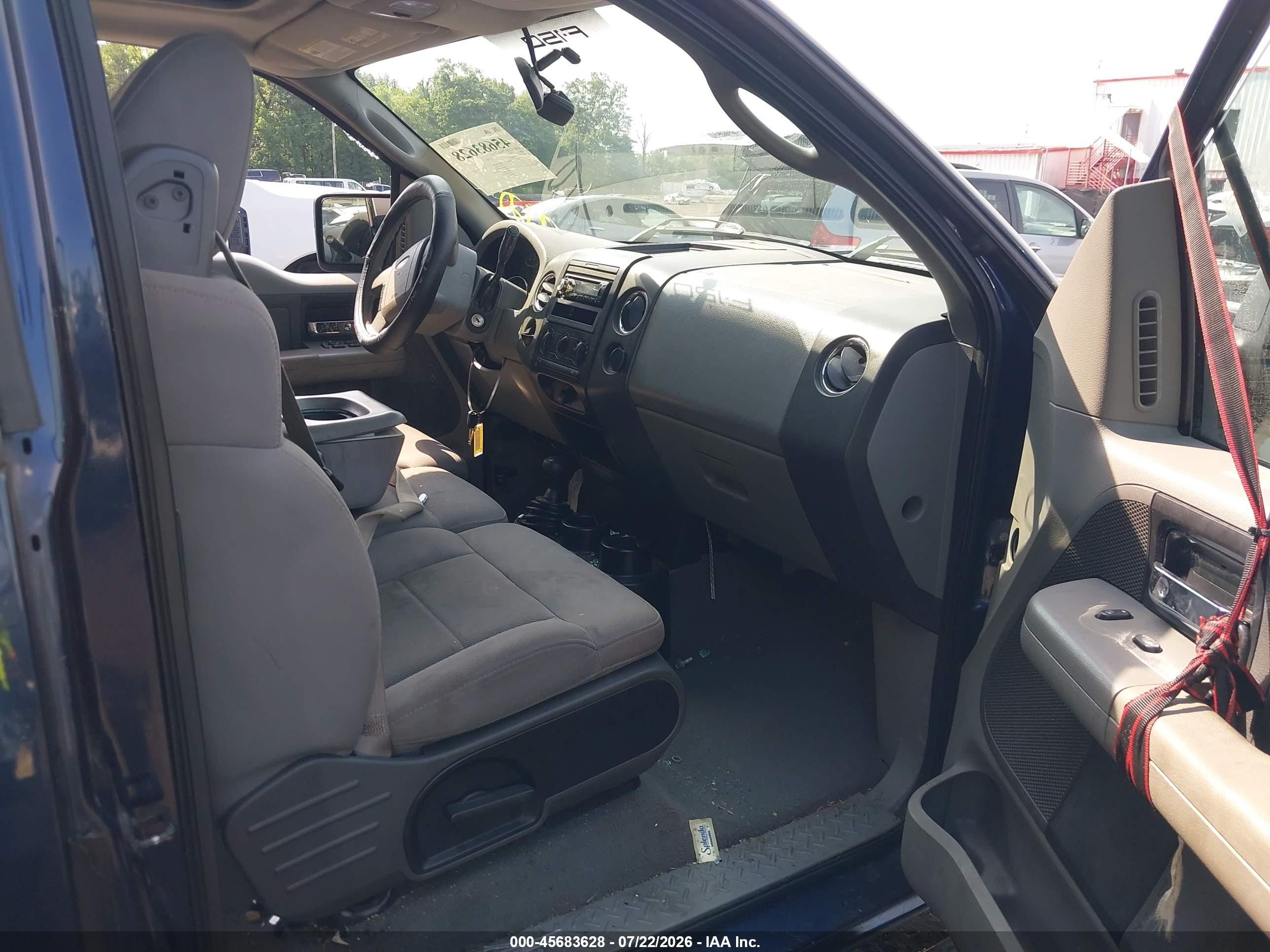 2006 Ford F-150 Fx4/lariat/xl/xlt Blue vin: 1FTPX14516NB54377