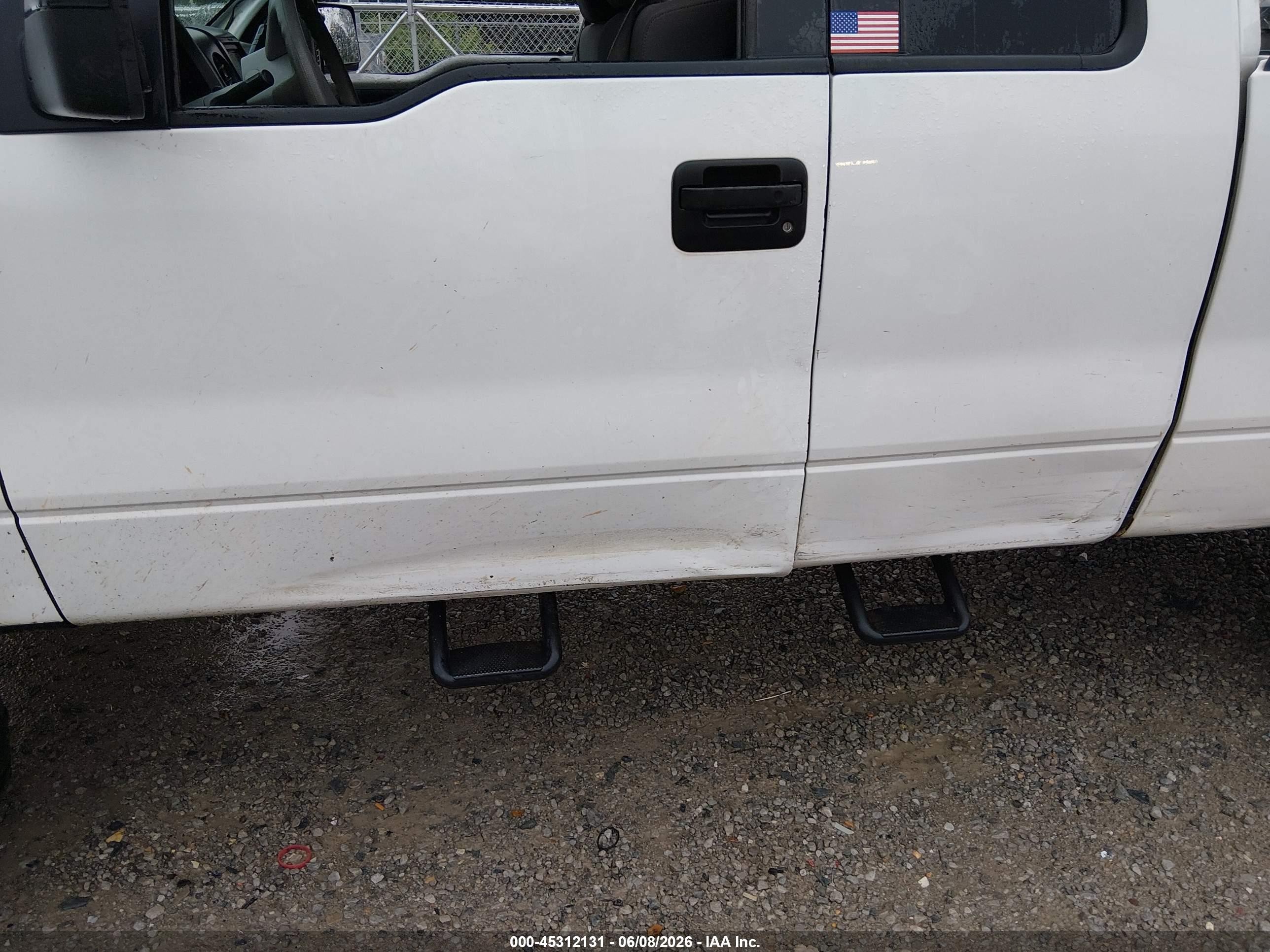2008 Ford F-150 Fx4/lariat/xl/xlt White vin: 1FTPX14518FA97949