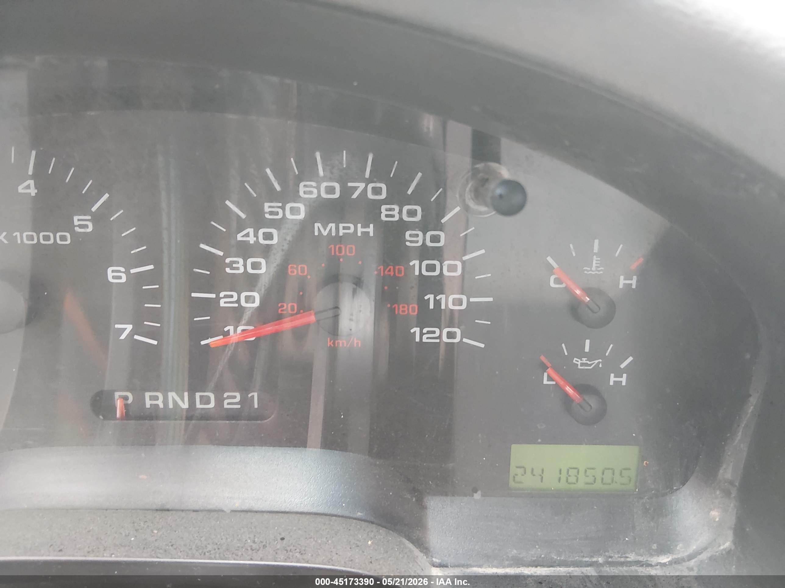 2004 Ford F-150 Fx4/lariat/xl/xlt Gray vin: 1FTPX14524FA01997