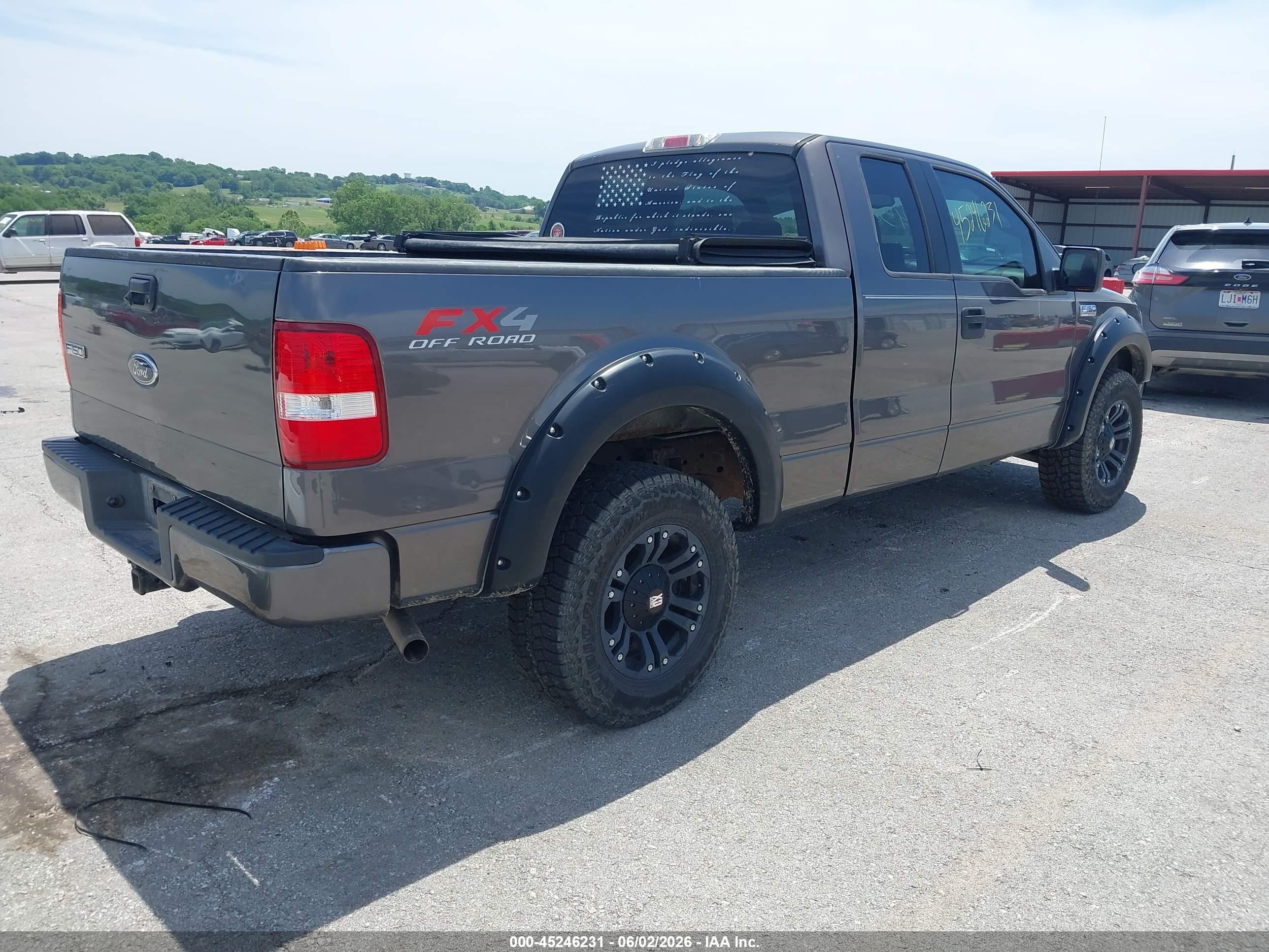 2004 Ford F-150 Fx4/lariat/xl/xlt Серый vin: 1FTPX14524KD93855