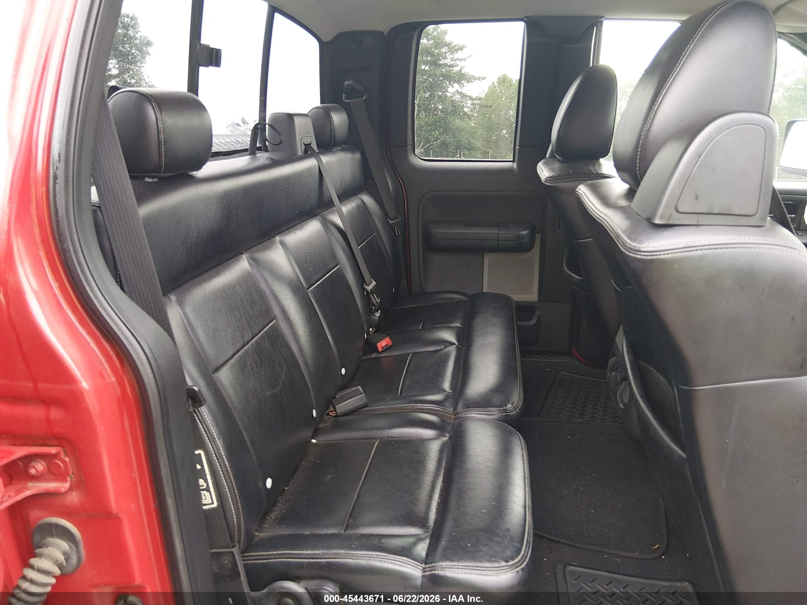 2004 Ford F-150 Fx4/lariat/xl/xlt Red vin: 1FTPX14524NA20099