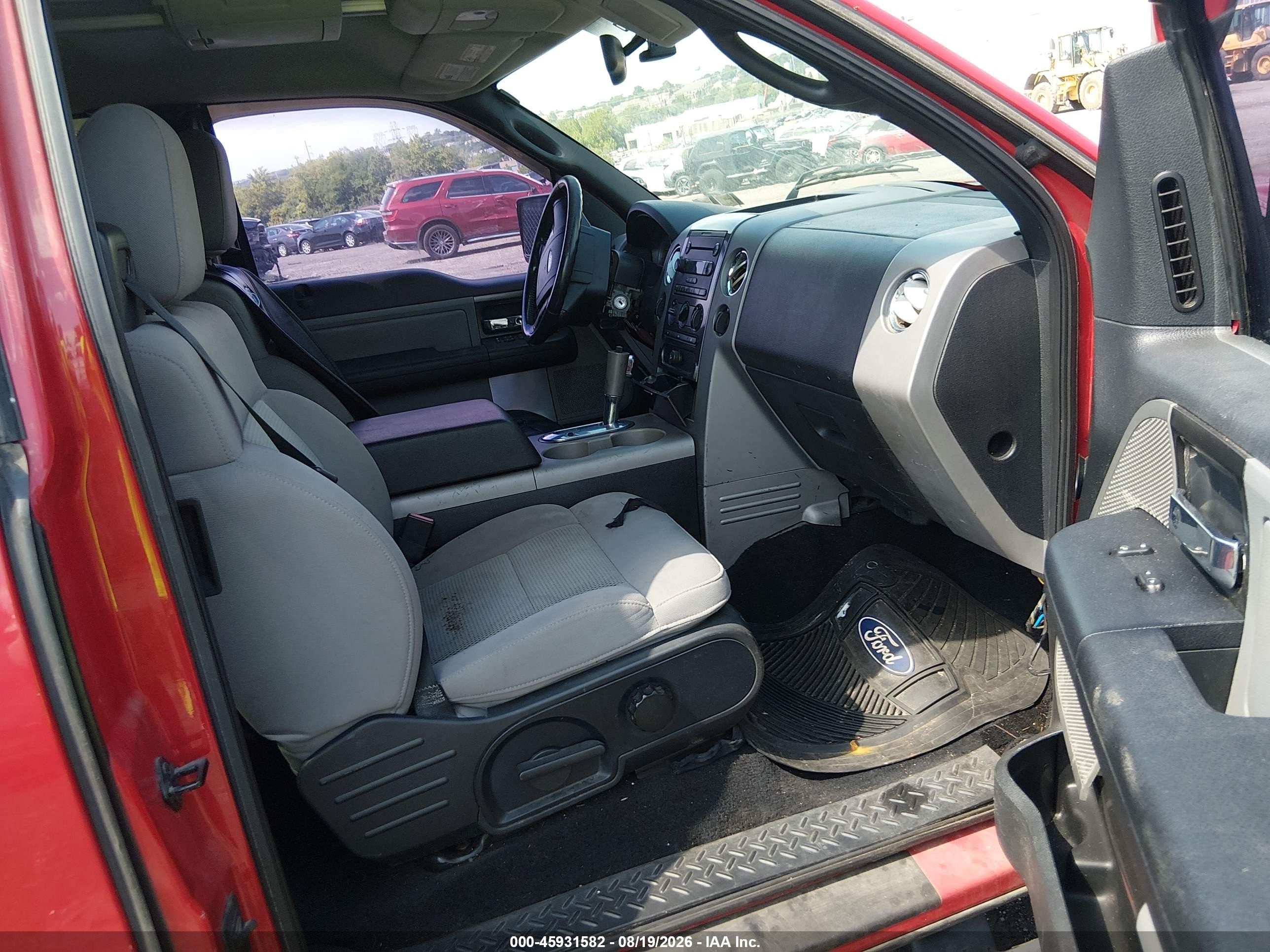 2004 Ford F-150 Fx4/lariat/xl/xlt Red vin: 1FTPX14524NB04827