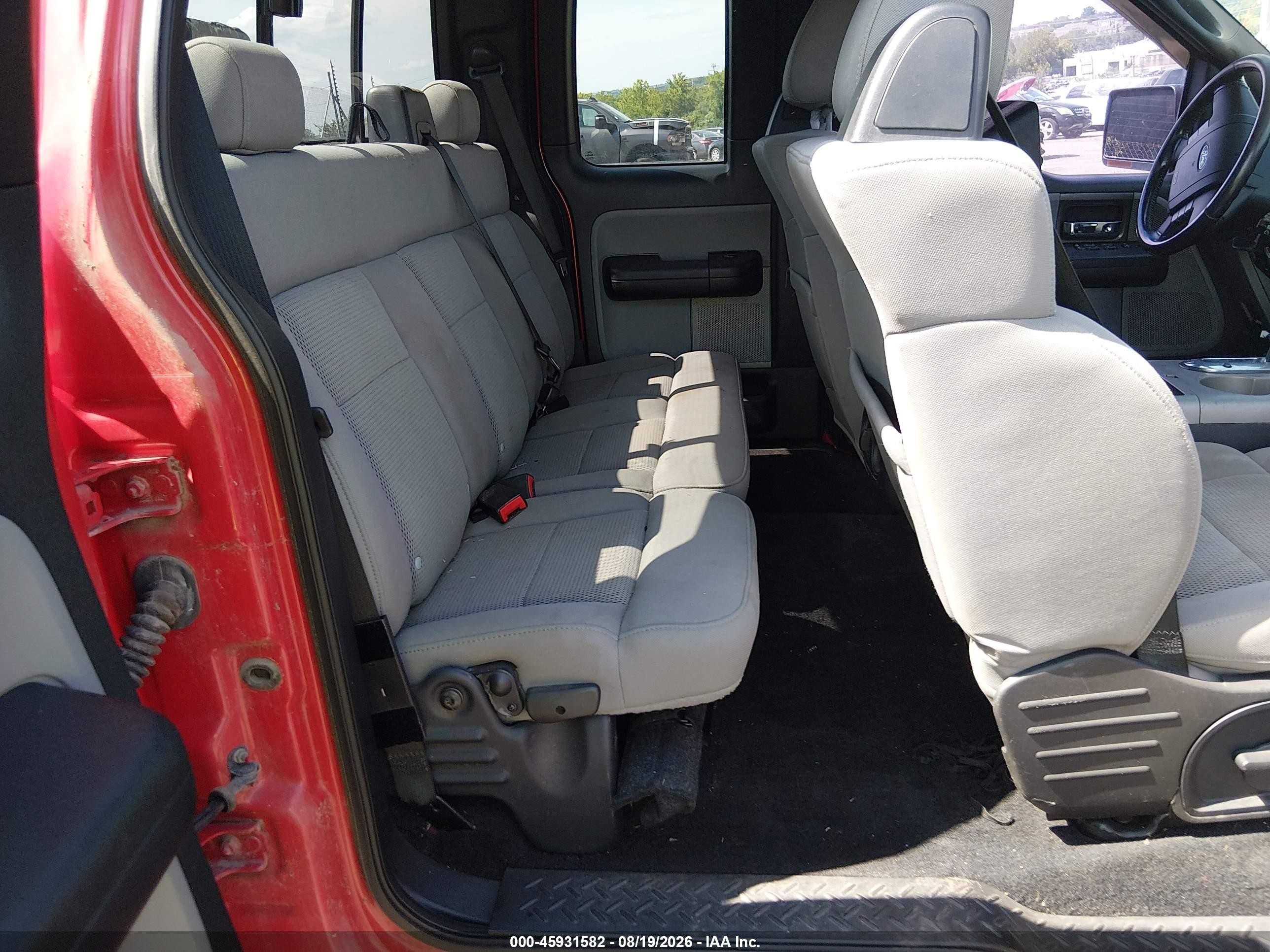 2004 Ford F-150 Fx4/lariat/xl/xlt Red vin: 1FTPX14524NB04827