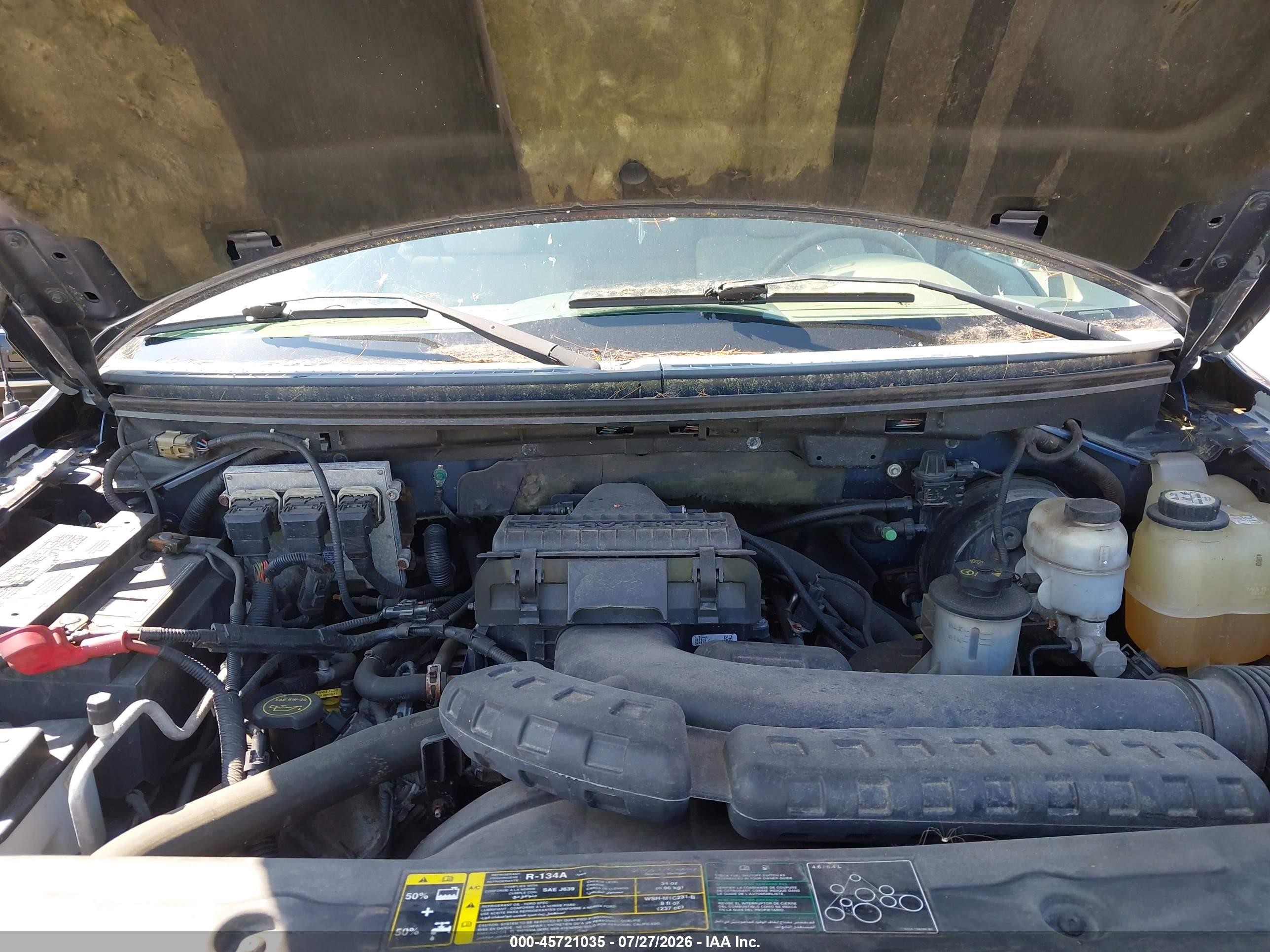 2004 Ford F-150 Fx4/lariat/xl/xlt Blue vin: 1FTPX14524NB91368