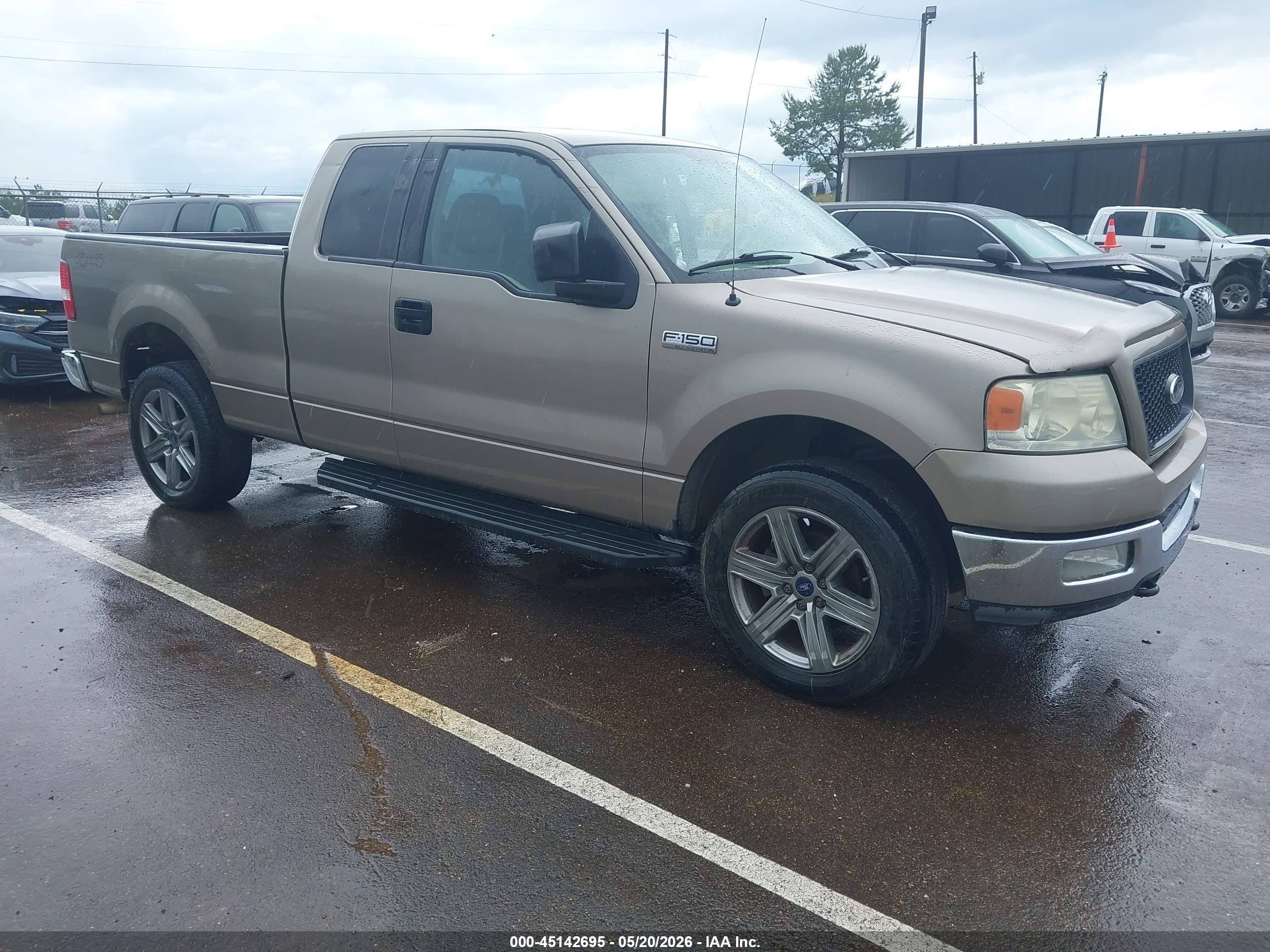2004 Ford F-150 Fx4/lariat/xl/xlt Золотой vin: 1FTPX14524NC46949