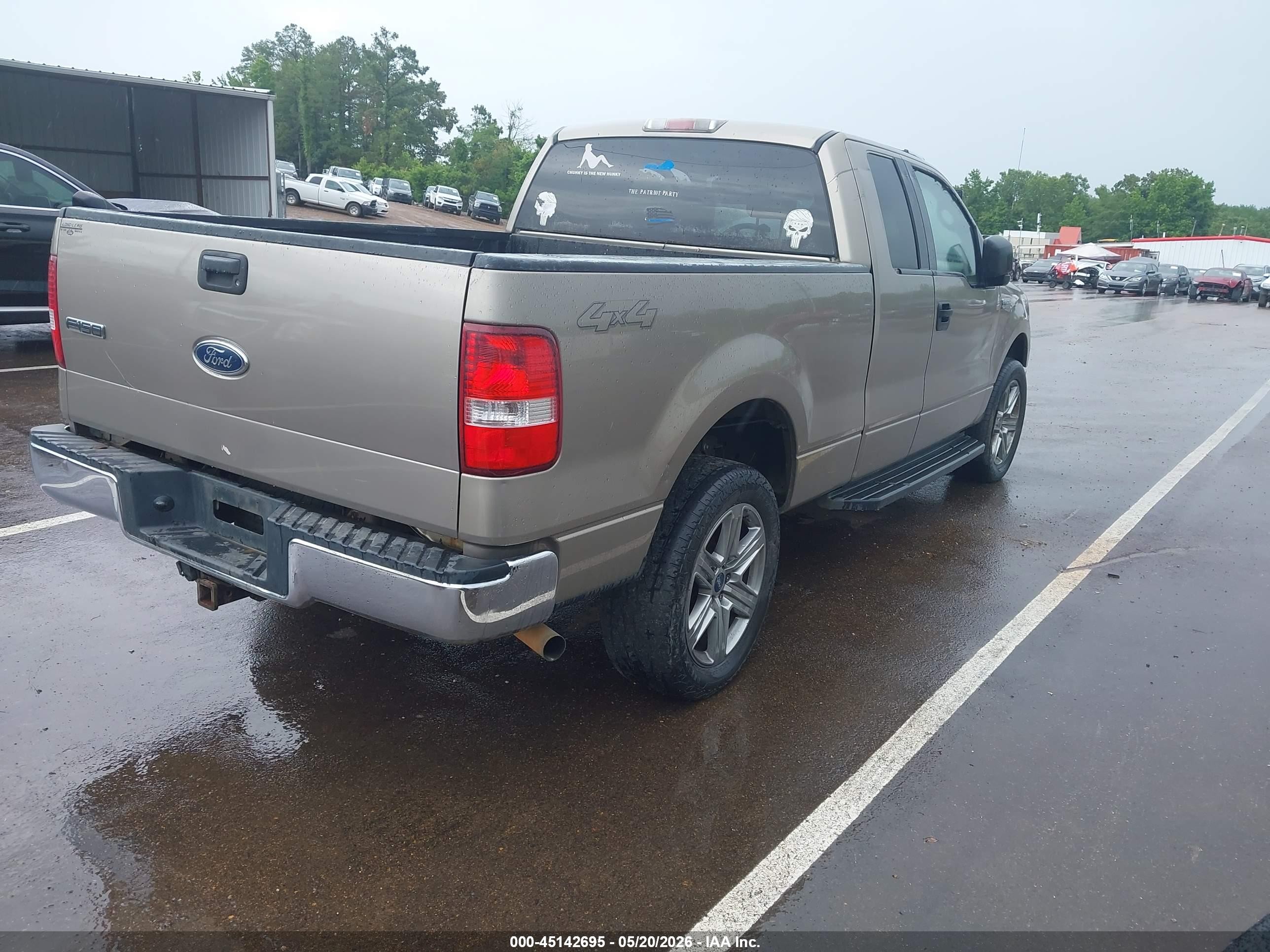 2004 Ford F-150 Fx4/lariat/xl/xlt Золотой vin: 1FTPX14524NC46949