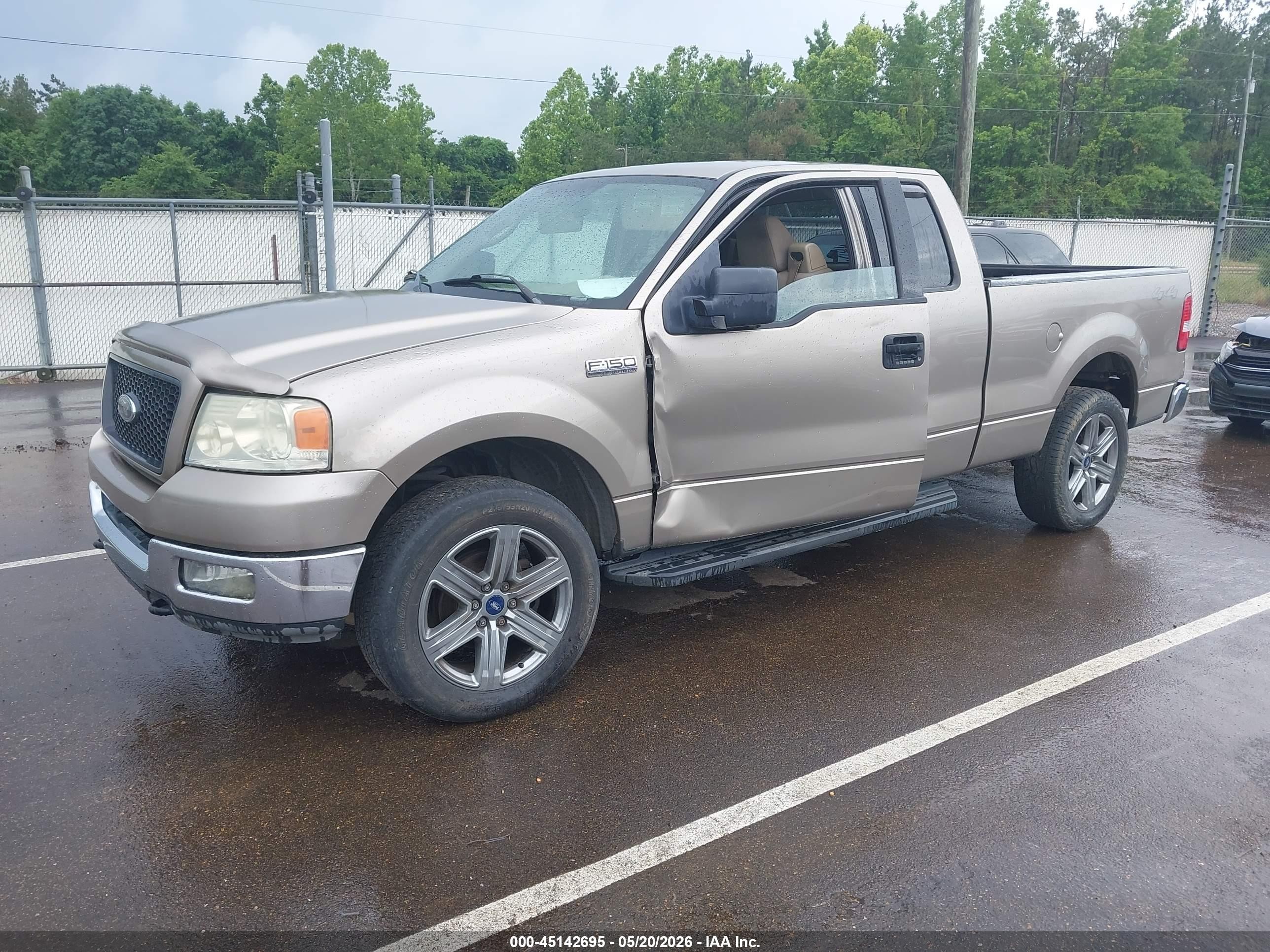 2004 Ford F-150 Fx4/lariat/xl/xlt Золотой vin: 1FTPX14524NC46949