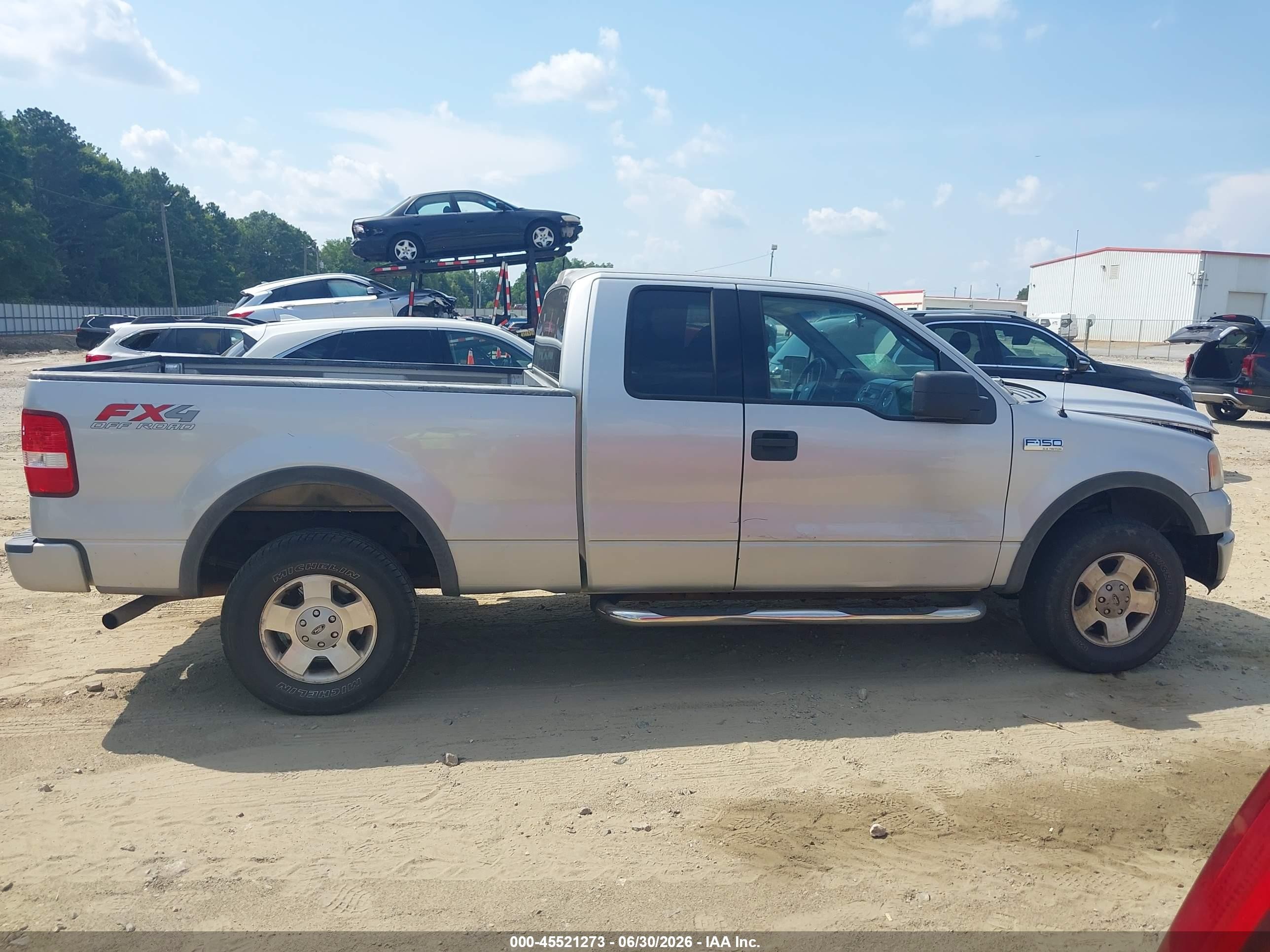 2004 Ford F-150 Fx4/lariat/xl/xlt Gray vin: 1FTPX14524NC61158