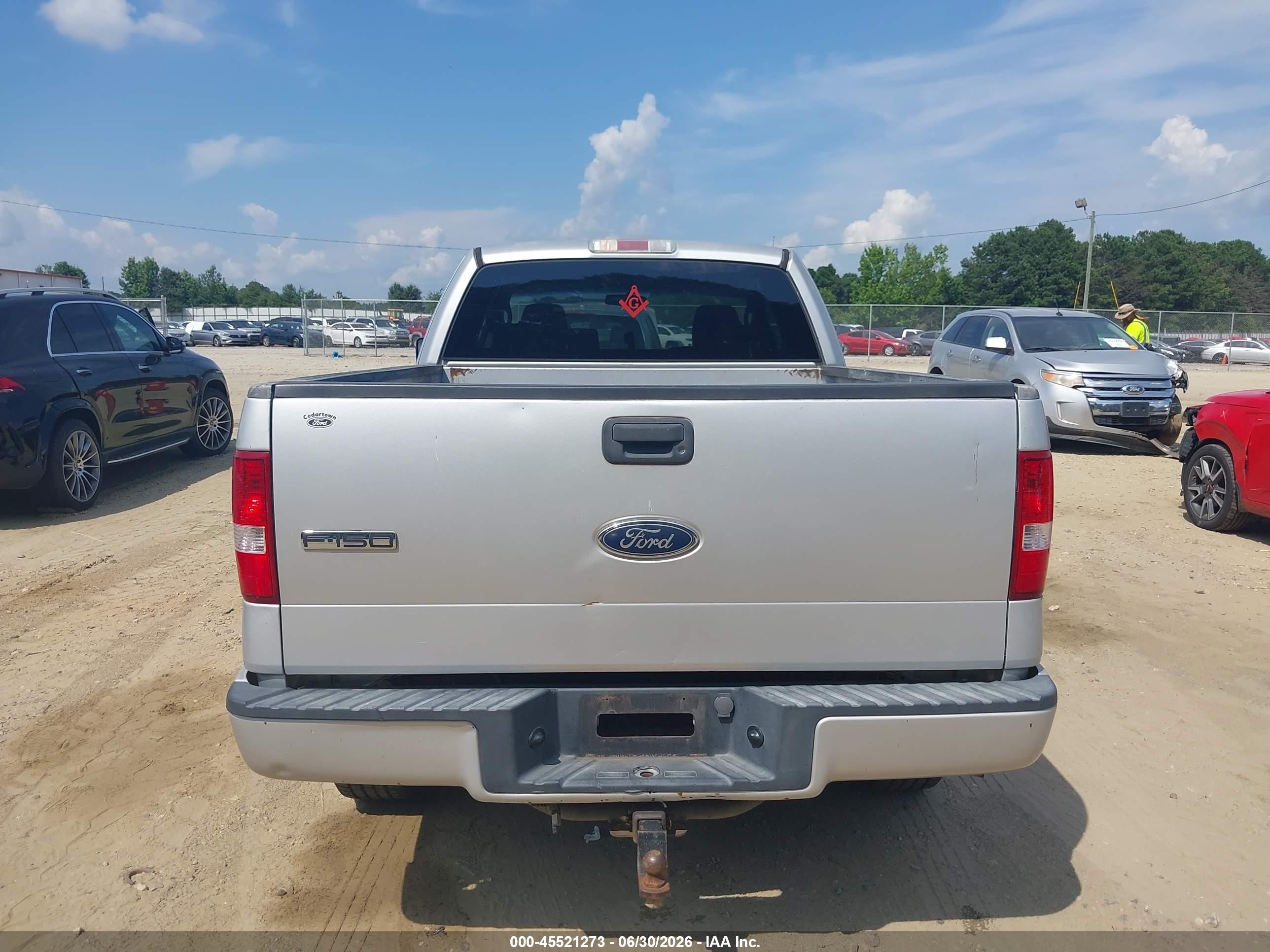 2004 Ford F-150 Fx4/lariat/xl/xlt Gray vin: 1FTPX14524NC61158