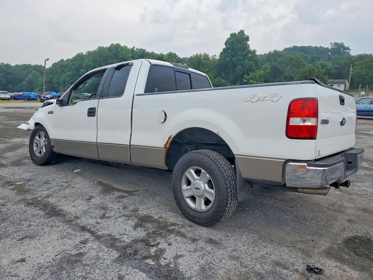 2004 Ford F150 White vin: 1FTPX14524NC71849