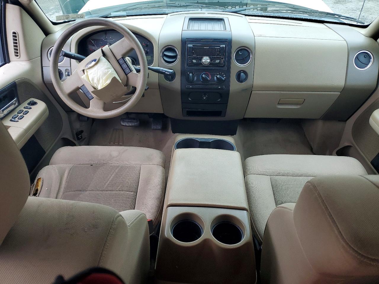 2004 Ford F150 White vin: 1FTPX14524NC71849