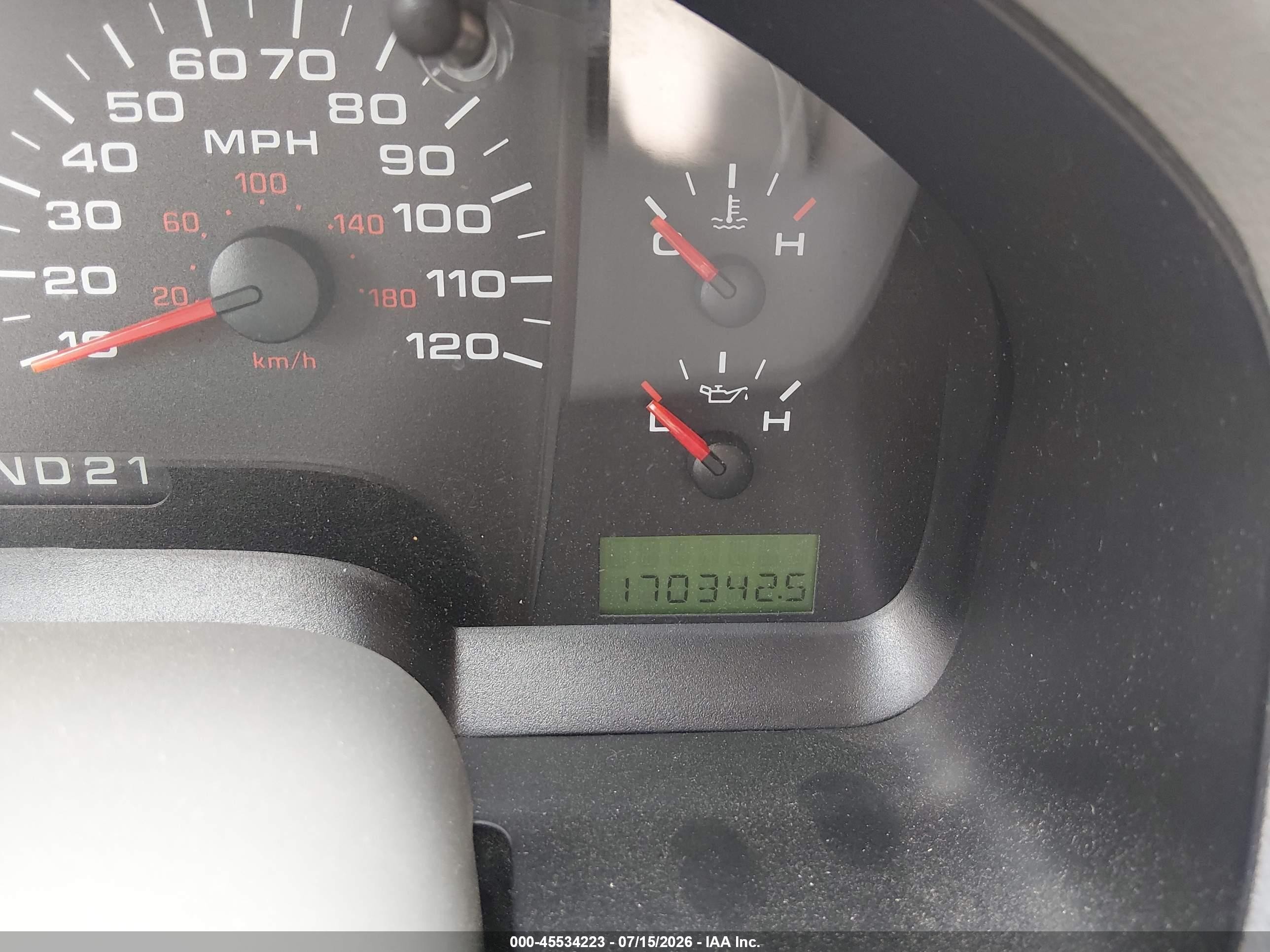 2005 Ford F-150 Fx4/lariat/xl/xlt Red vin: 1FTPX14525FB06007