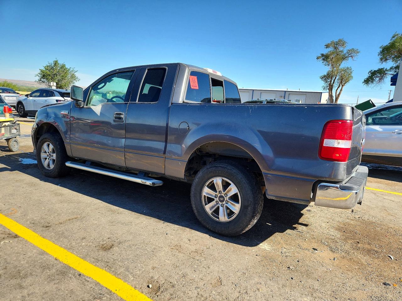 2005 Ford F150 Gray vin: 1FTPX14525KB80454