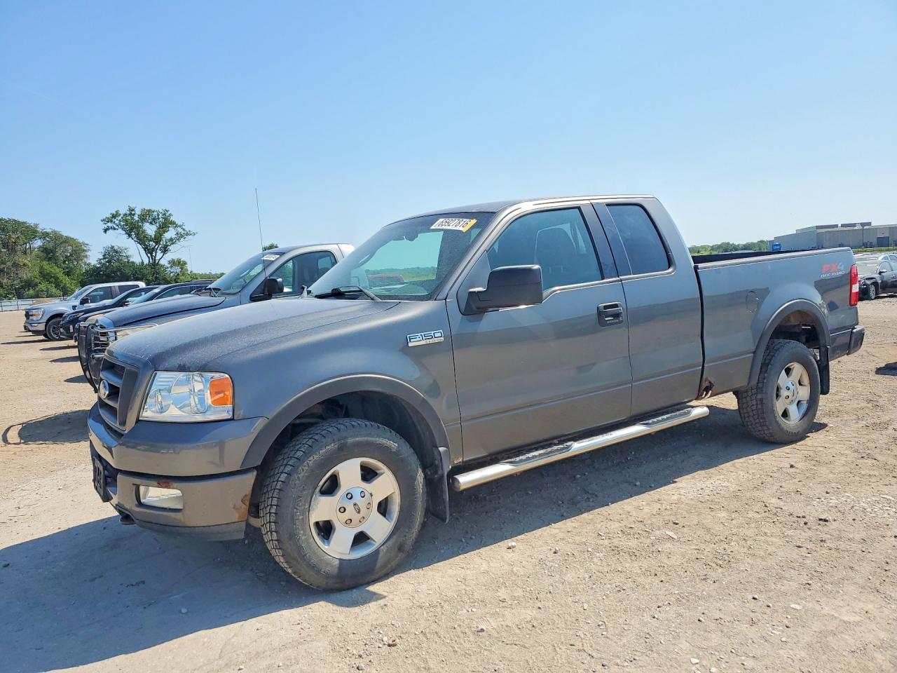 2005 Ford F150 Charcoal vin: 1FTPX14525NA34912