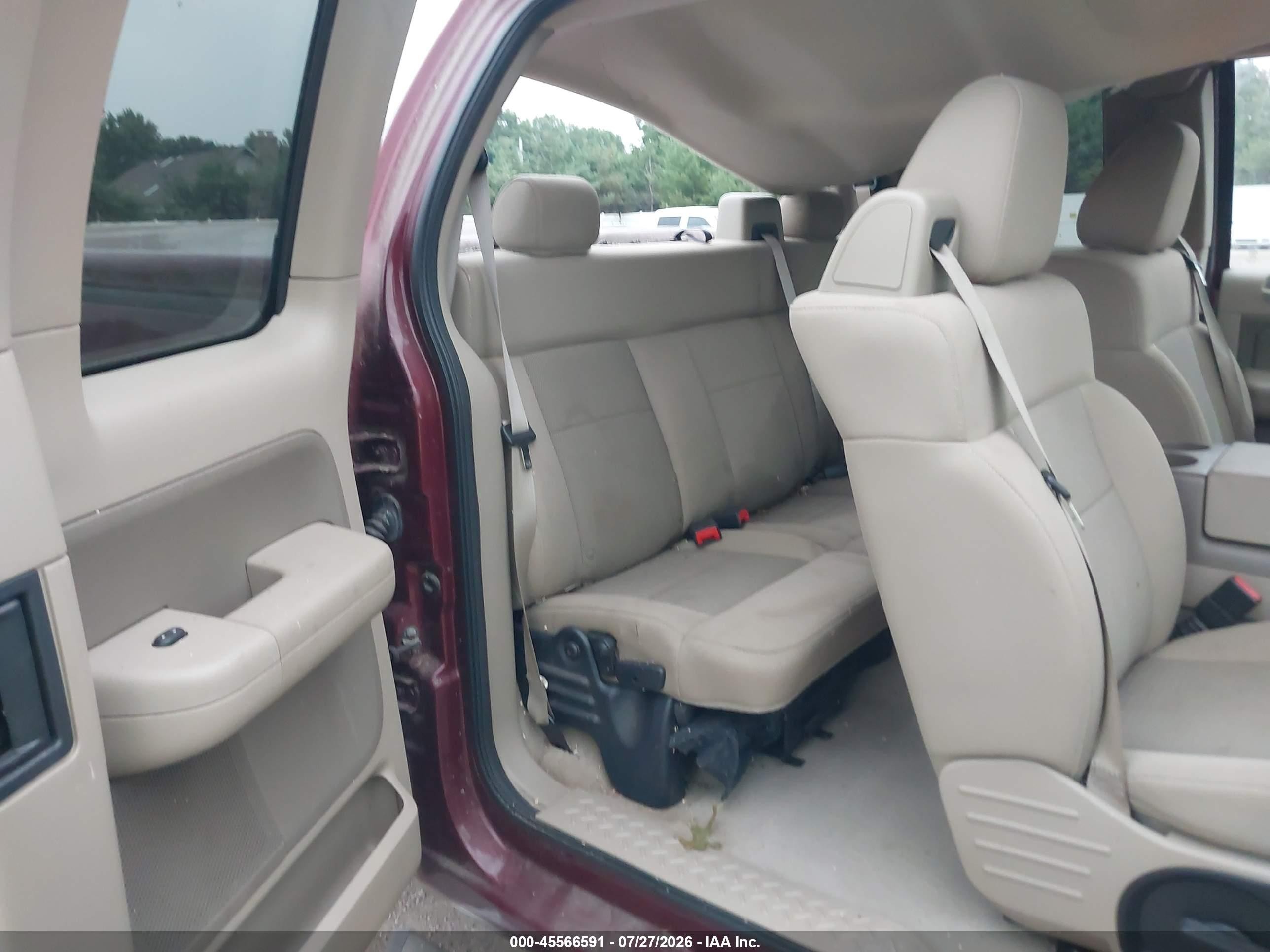 2005 Ford F-150 Fx4/lariat/xl/xlt Burgundy vin: 1FTPX14525NA88856