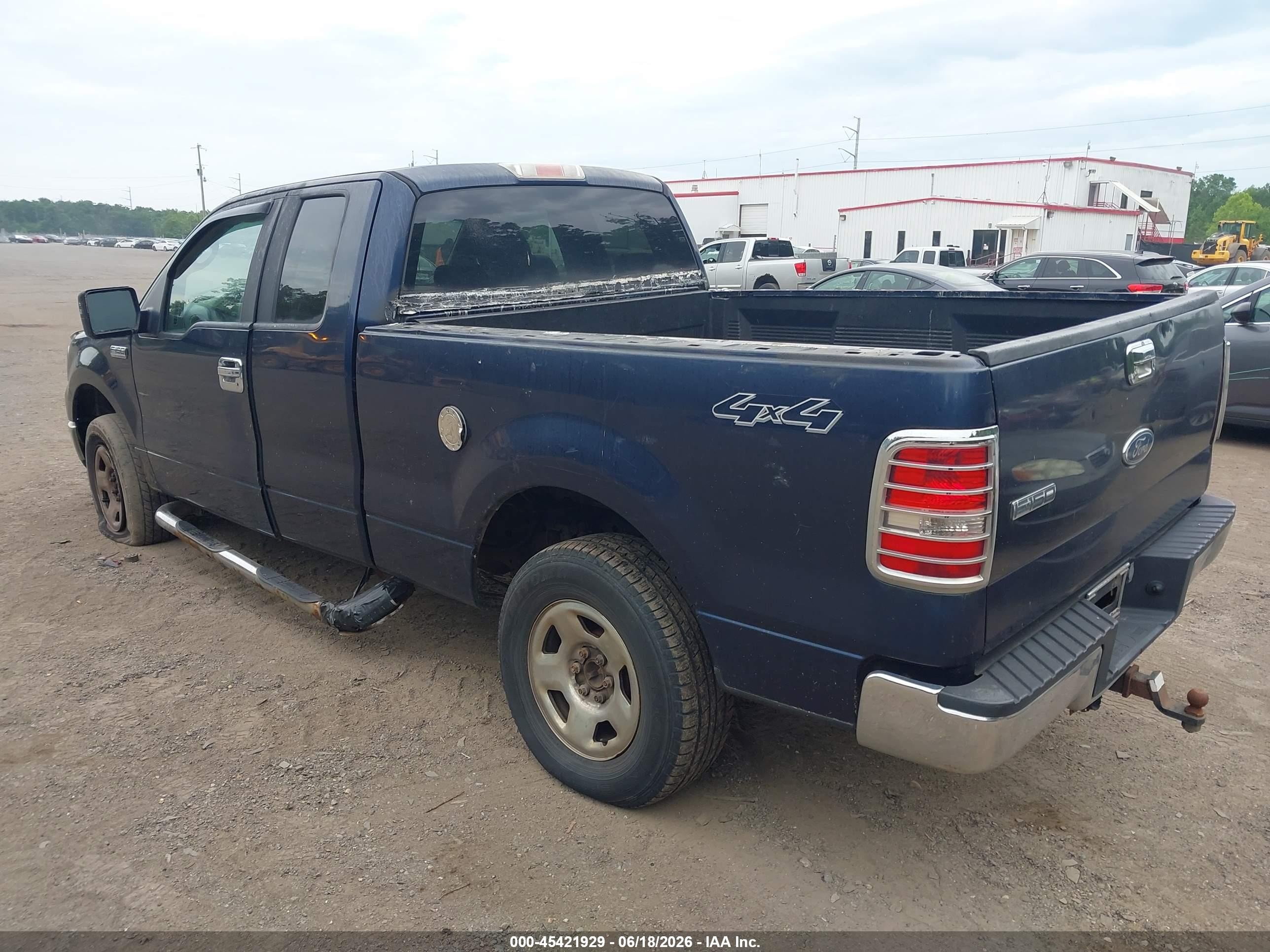 2005 Ford F-150 Fx4/lariat/xl/xlt Blue vin: 1FTPX14525NB21290