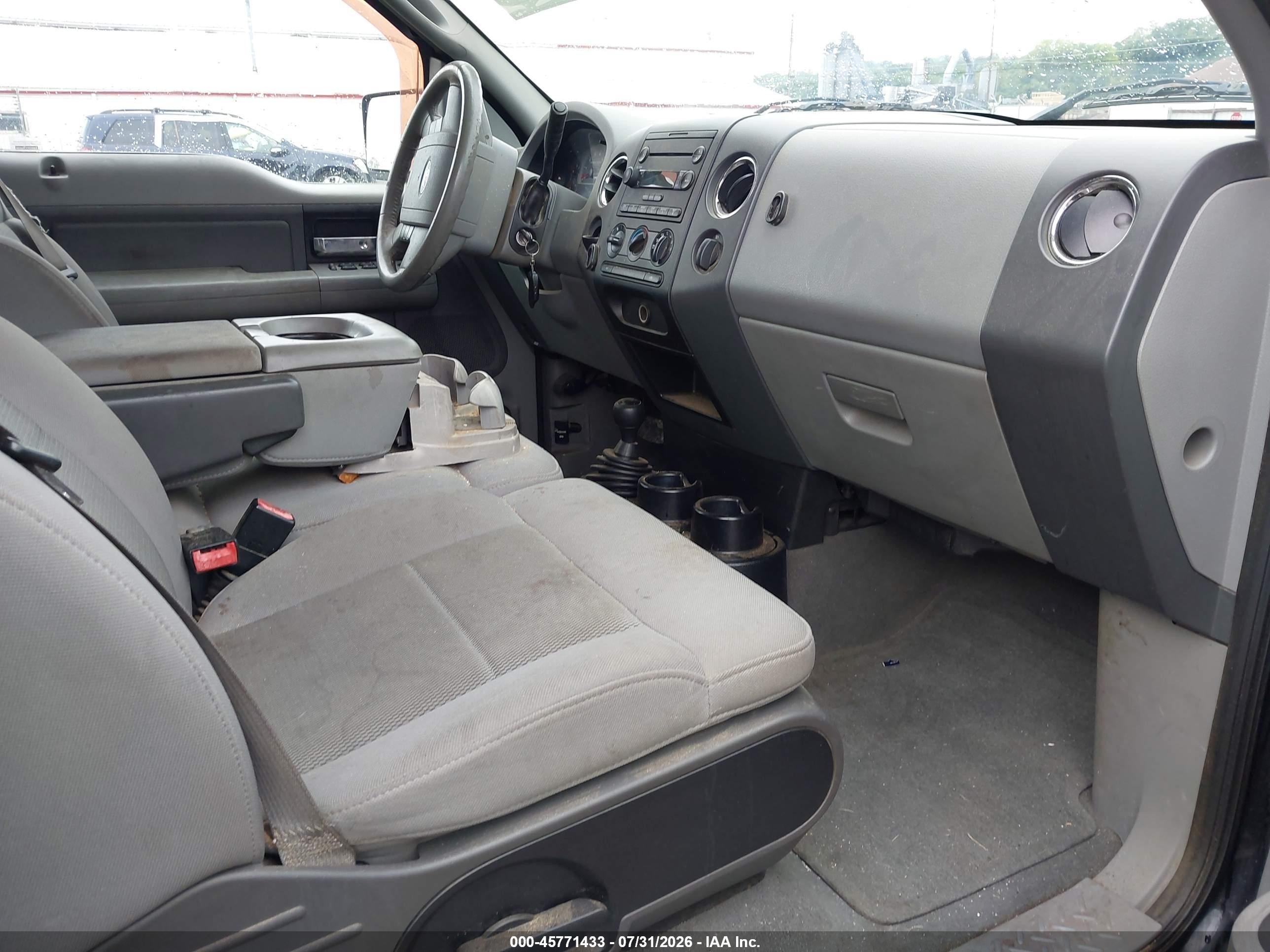 2006 Ford F-150 Fx4/lariat/xl/xlt Black vin: 1FTPX14526FA24571