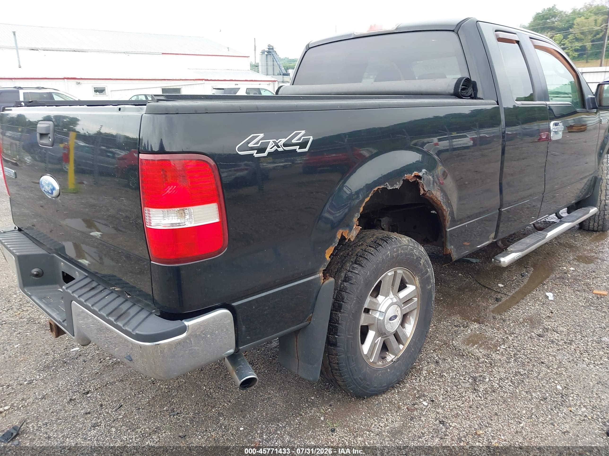2006 Ford F-150 Fx4/lariat/xl/xlt Black vin: 1FTPX14526FA24571