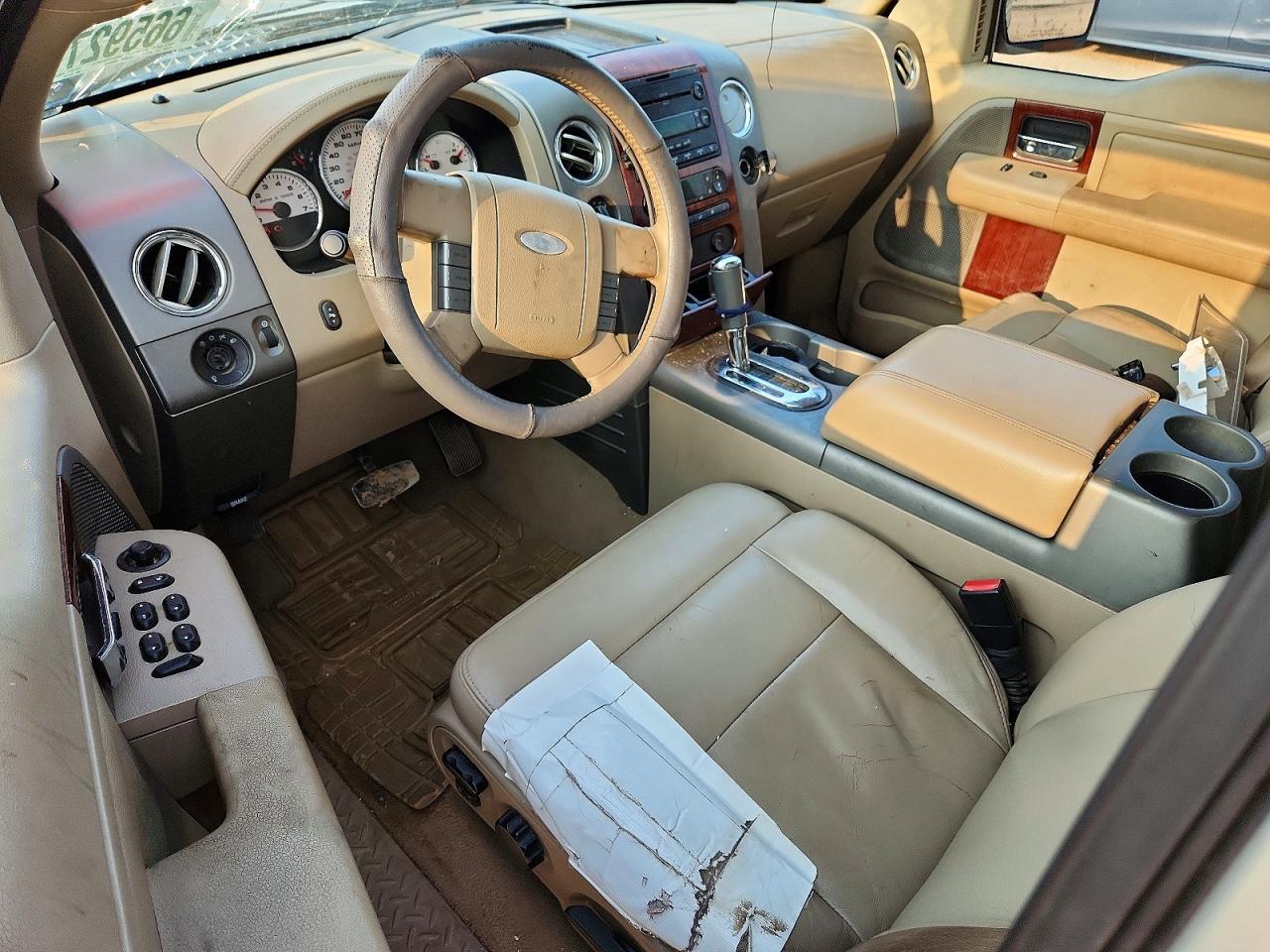 2006 Ford F150 Beige vin: 1FTPX14526FA31178