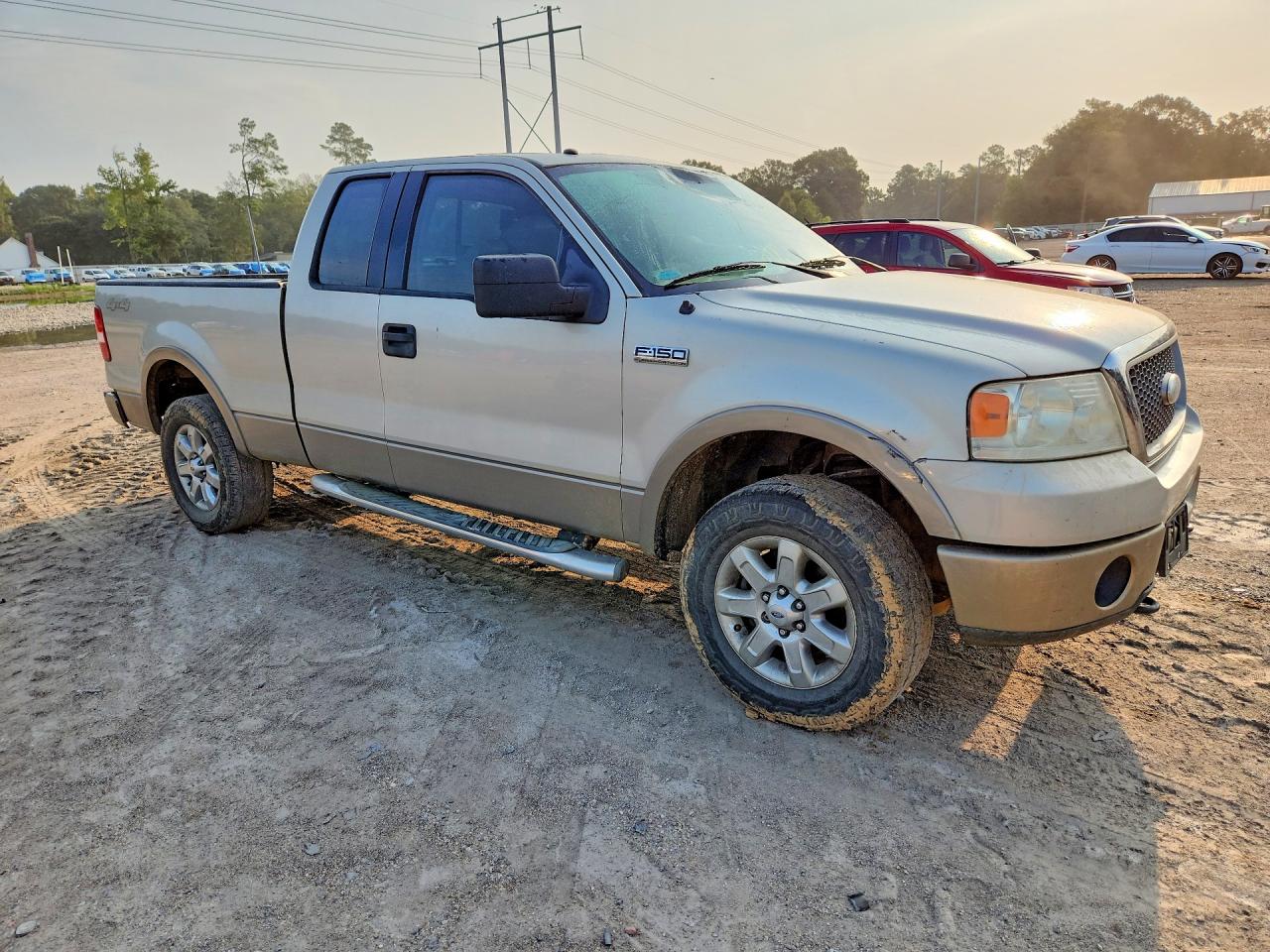 2006 Ford F150 Beige vin: 1FTPX14526FA31178